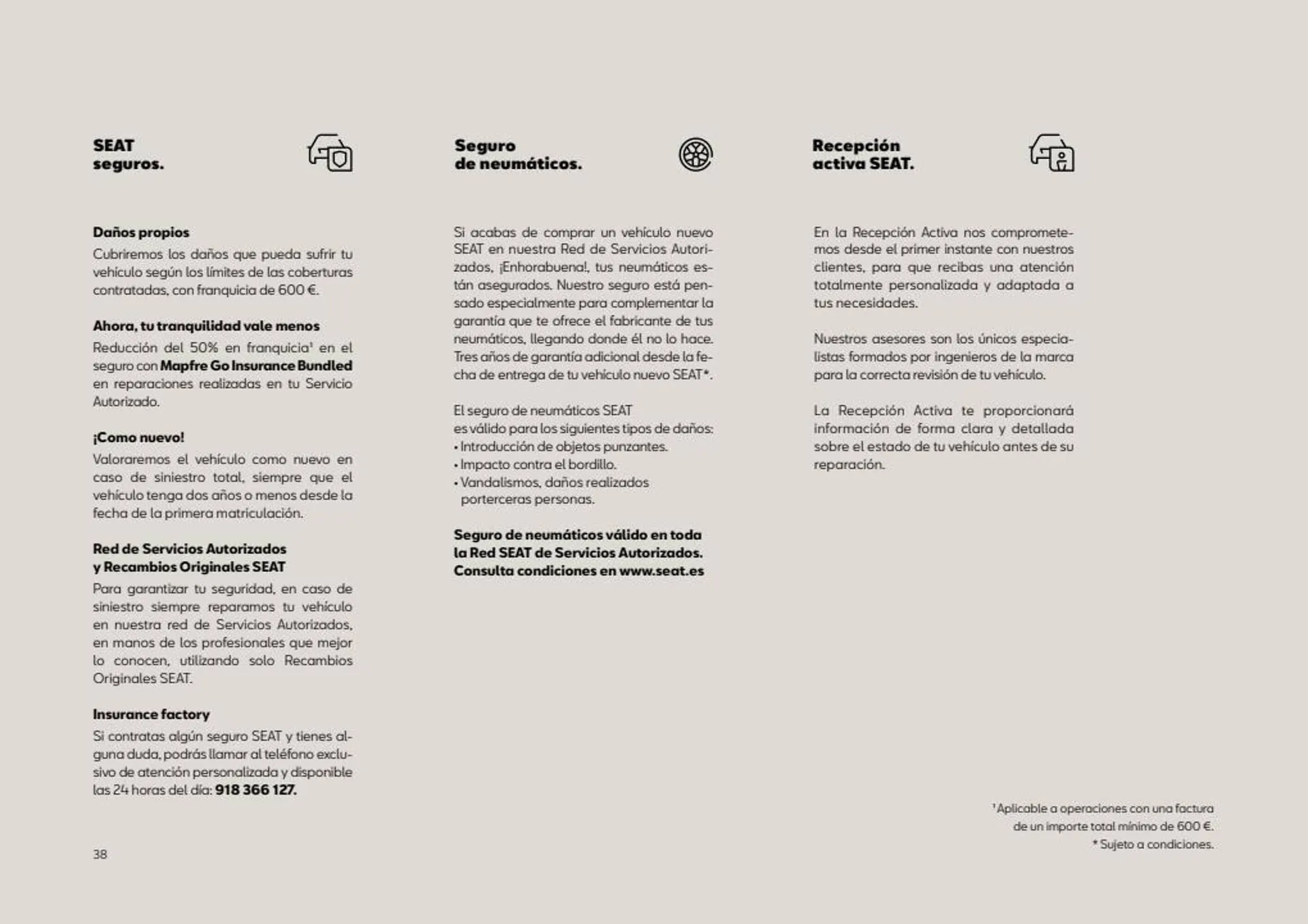 Catálogo de Folleto SEAT 8 de enero al 8 de enero 2024 - Página 38