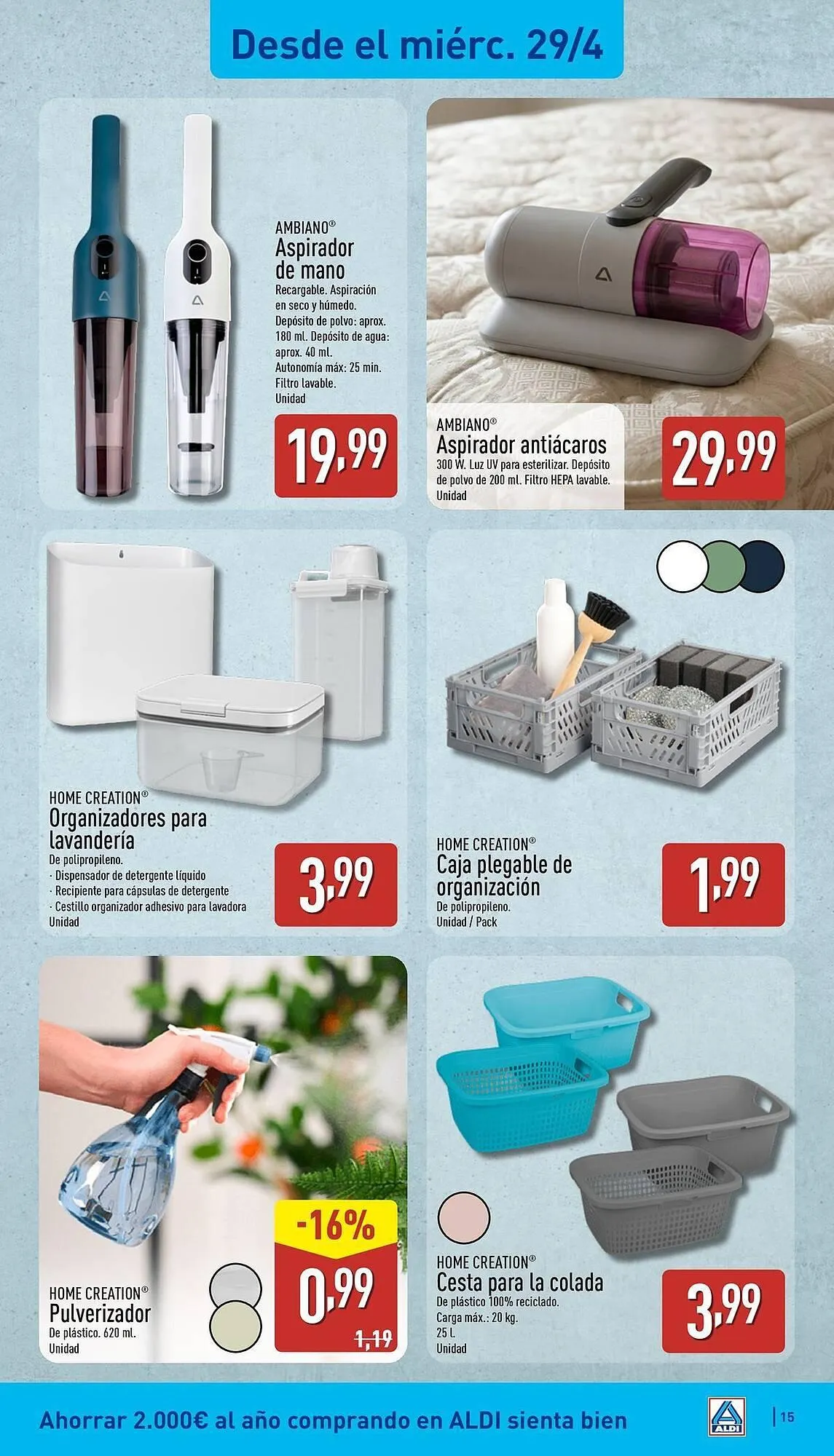Catálogo de Folleto ALDI 27 de abril al 3 de mayo 2026 - Página 15