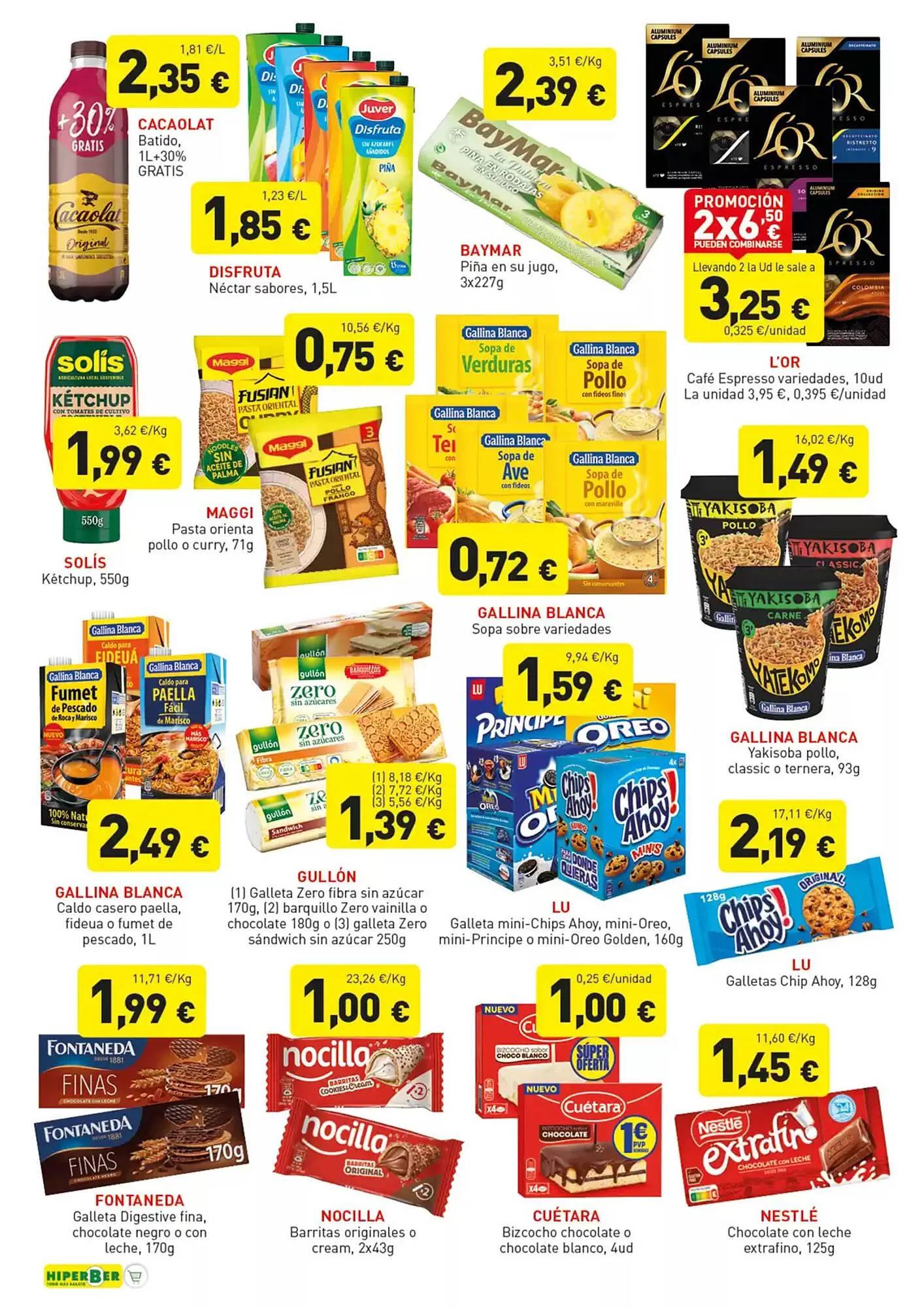 Catálogo de Folleto Hiperber 8 de mayo al 28 de mayo 2025 - Página 4