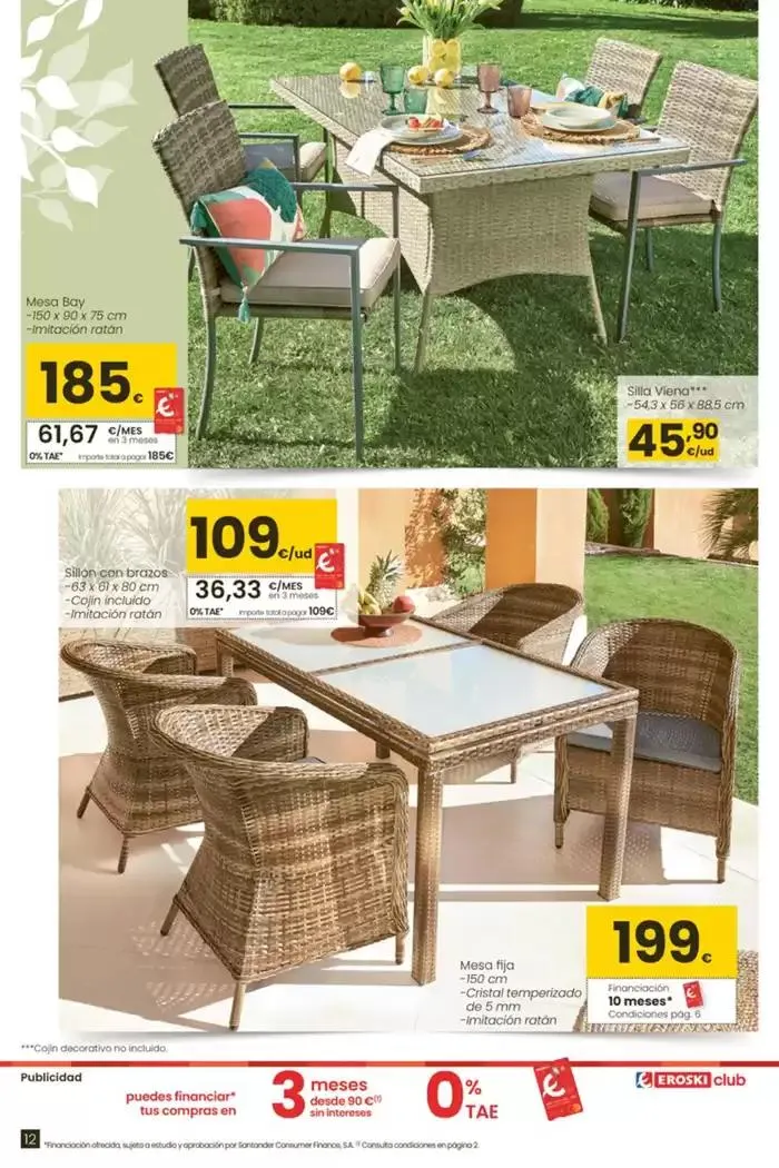 Catálogo de Terraza y jardín 3 de abril al 30 de abril 2025 - Página 12