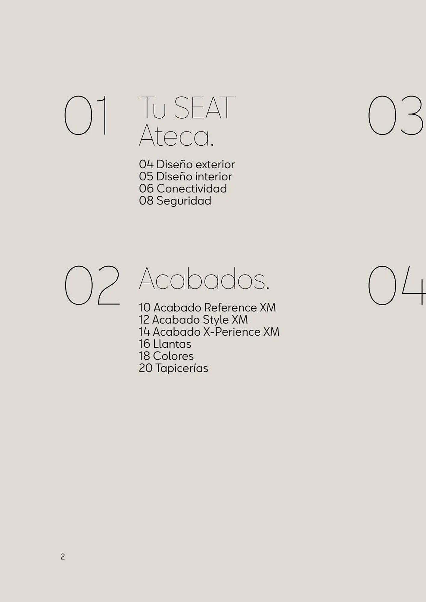 Catálogo de Folleto SEAT 25 de mayo al 25 de mayo 2024 - Página 2