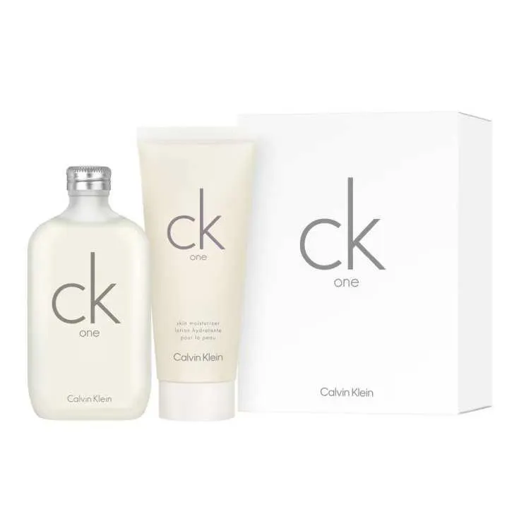 ck-one eau de toilette 200ml cofre 2 piezas