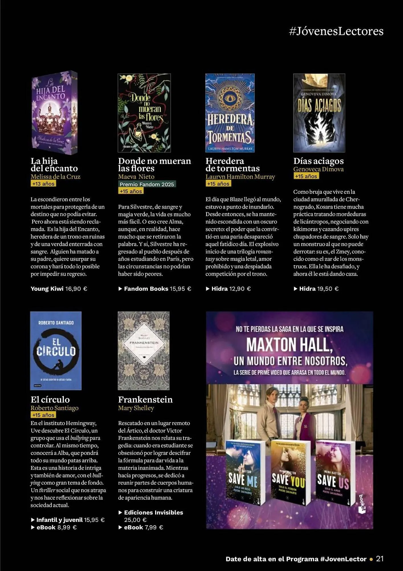 Catálogo de Catálogo Casa del Libro 15 de octubre al 30 de noviembre 2025 - Página 21