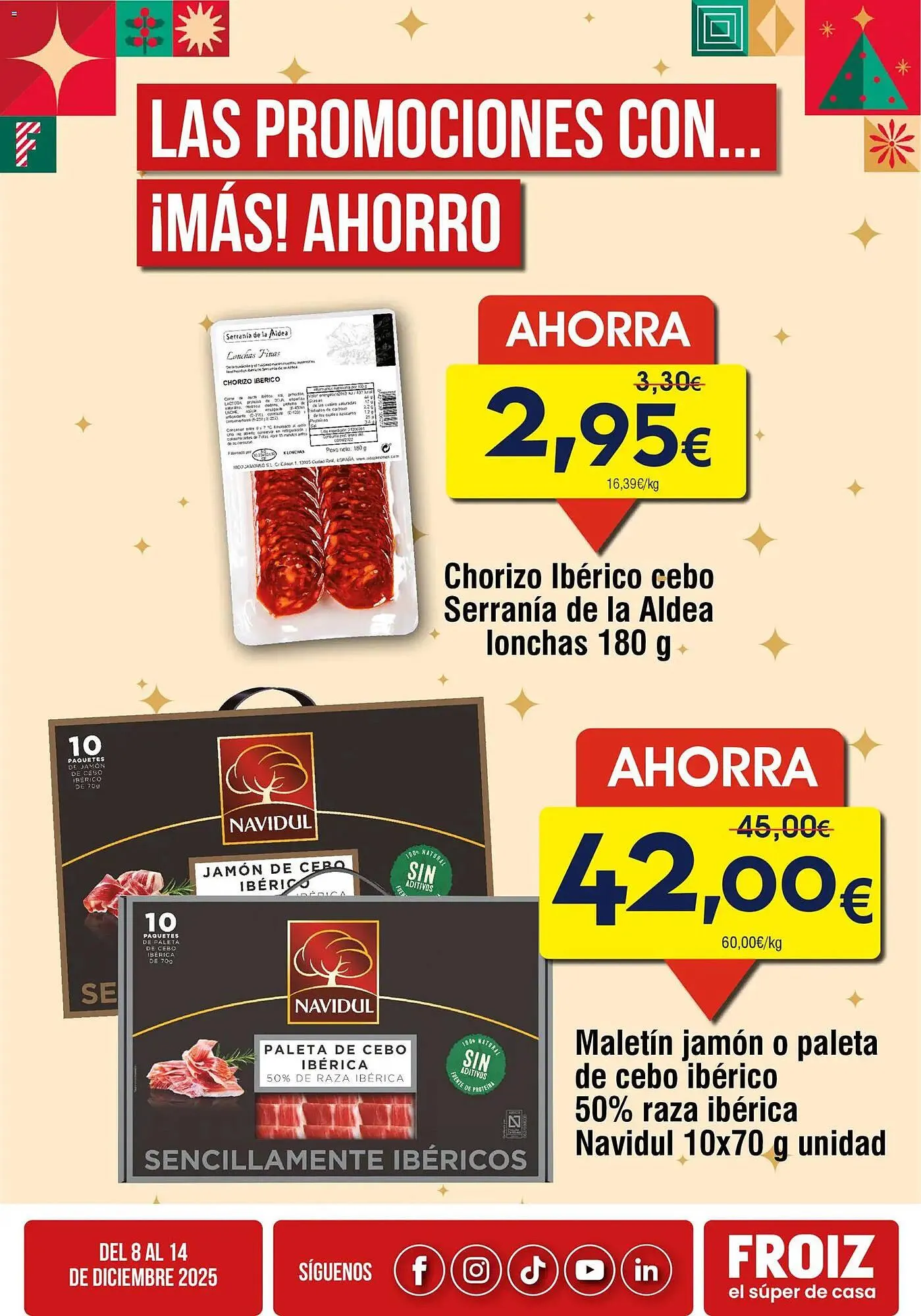 Catálogo de Folleto FROIZ 8 de diciembre al 14 de diciembre 2025 - Página 2