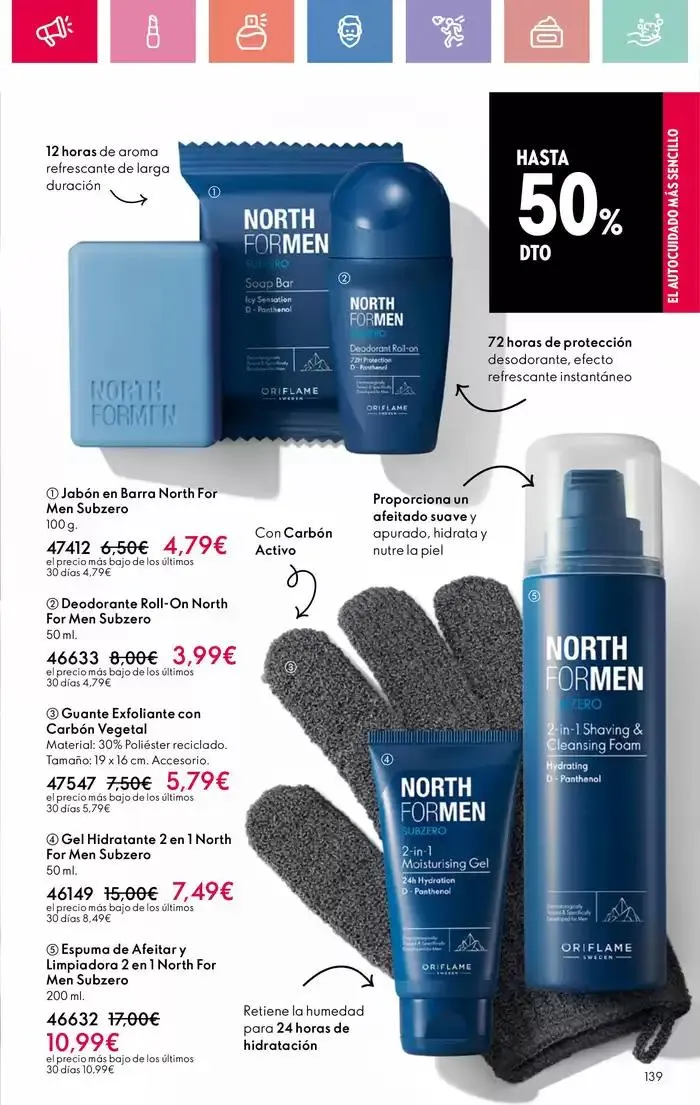 Catálogo de Catálogo Oriflame 30 de marzo al 19 de abril 2025 - Página 139