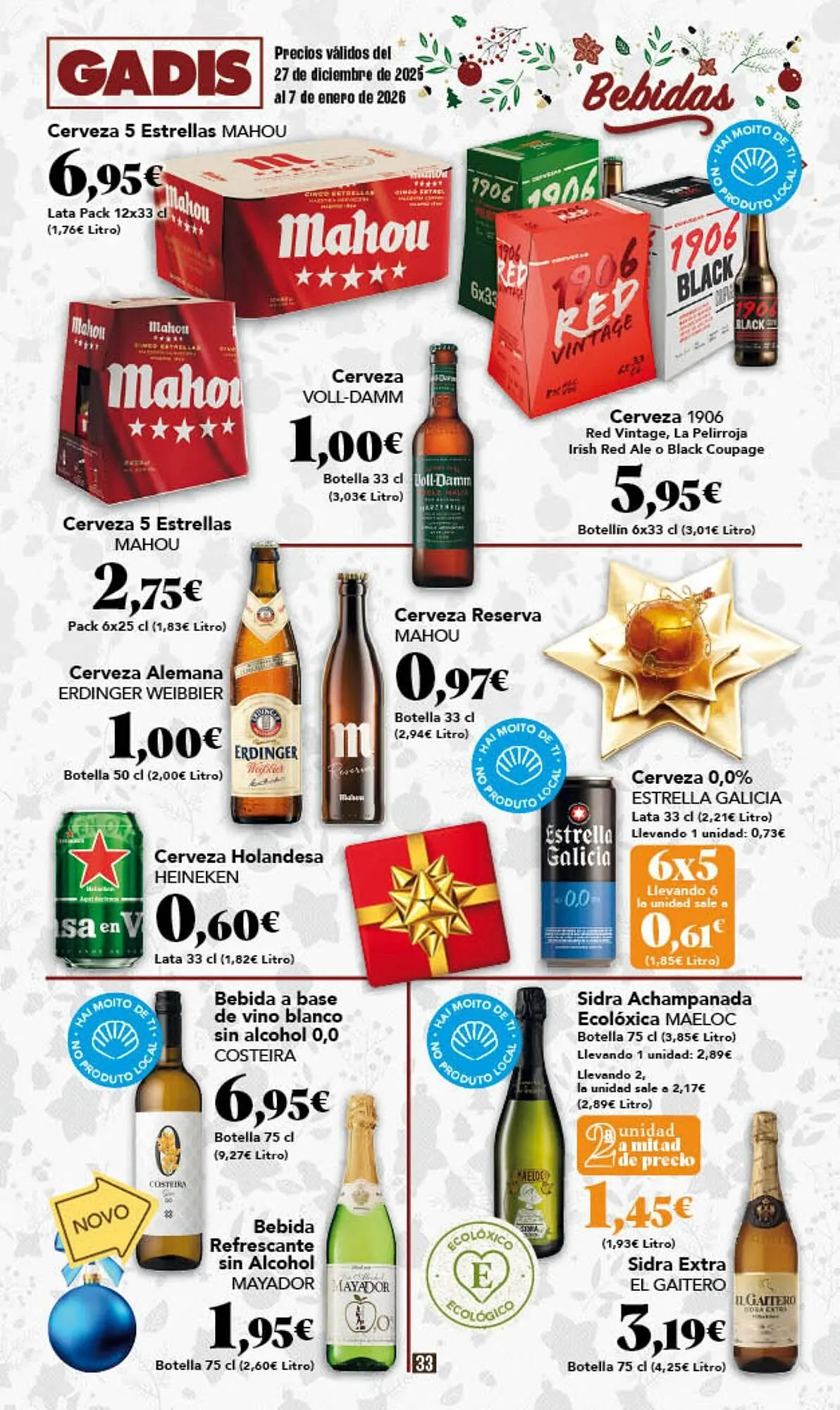 Catálogo de Folleto Gadis 27 de diciembre al 7 de enero 2026 - Página 33