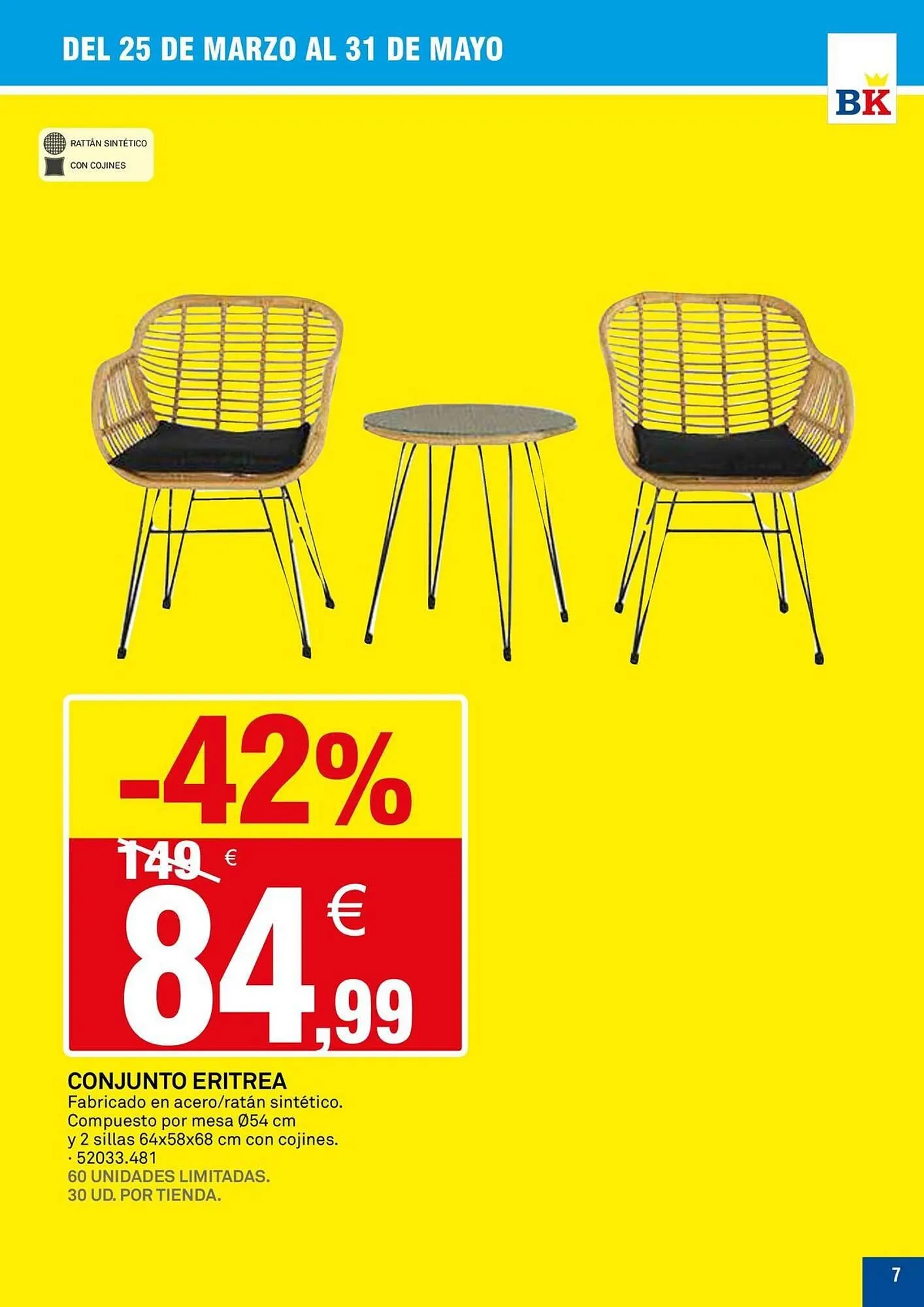 Catálogo de Catálogo Bricoking 25 de marzo al 31 de mayo 2026 - Página 7