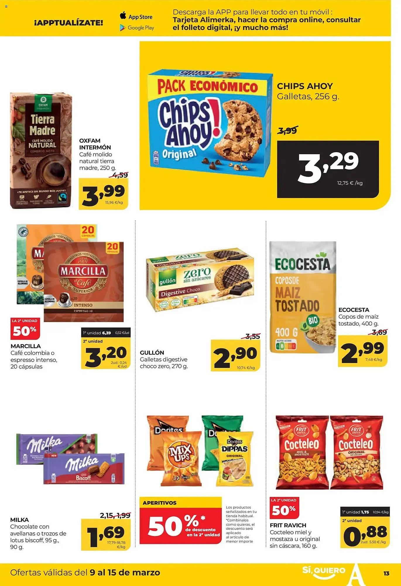 Catálogo de Folleto Alimerka 9 de marzo al 15 de marzo 2026 - Página 13