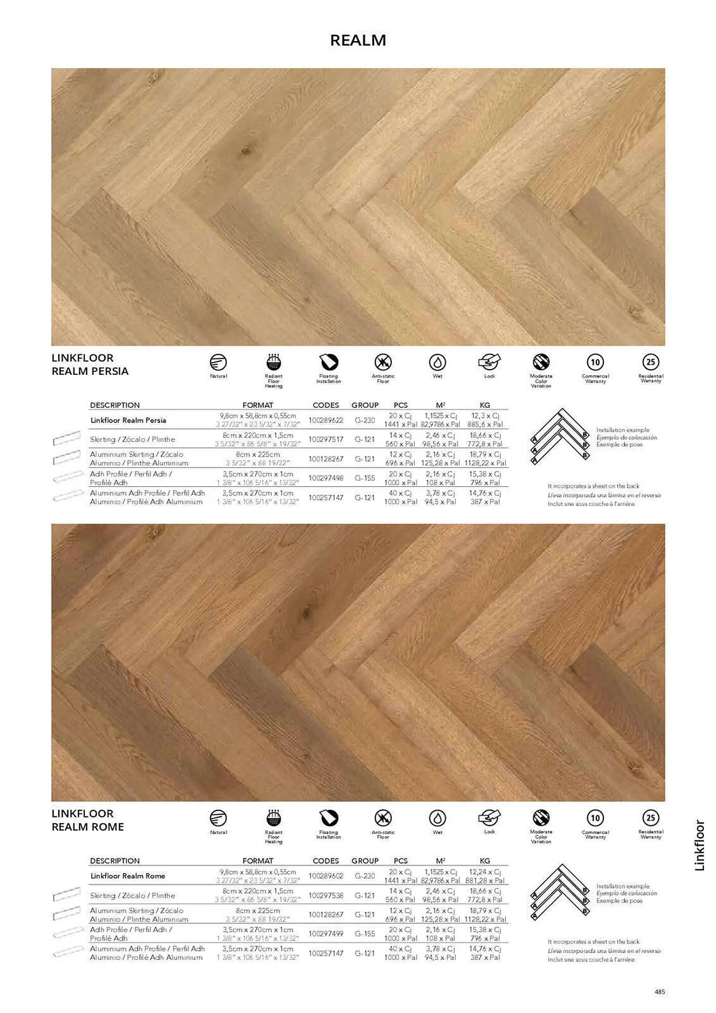 Catálogo de Folleto Porcelanosa 31 de marzo al 8 de febrero 2024 - Página 492