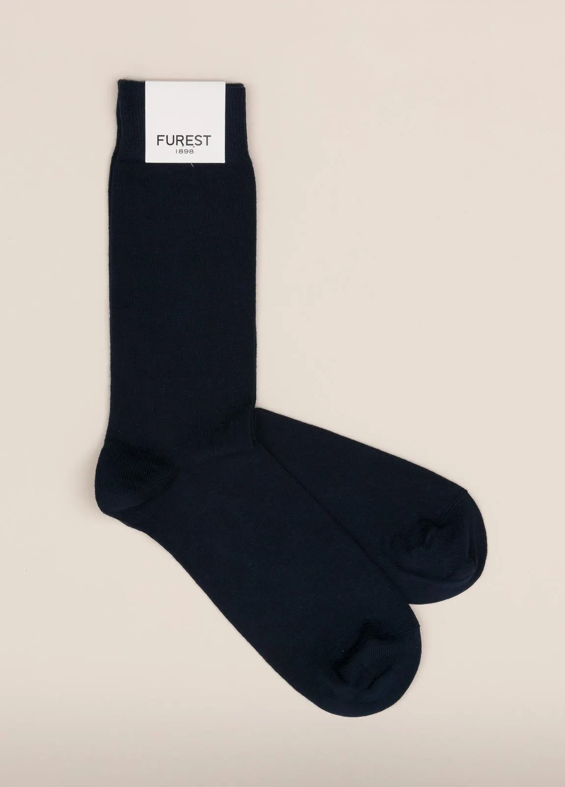 Calcetín FUREST COLECCIÓN corto liso marino