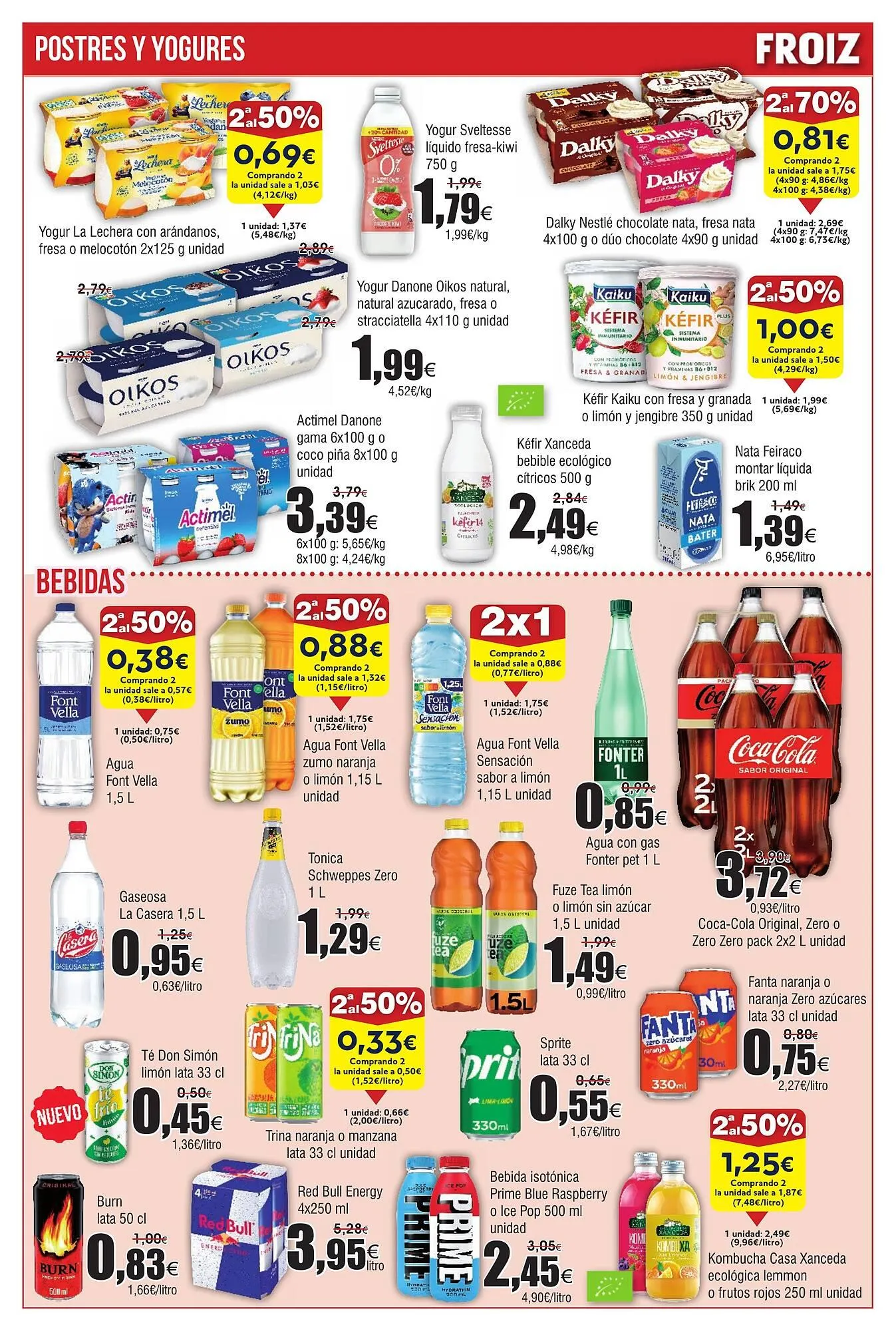 Catálogo de Folleto FROIZ 22 de julio al 11 de agosto 2025 - Página 12