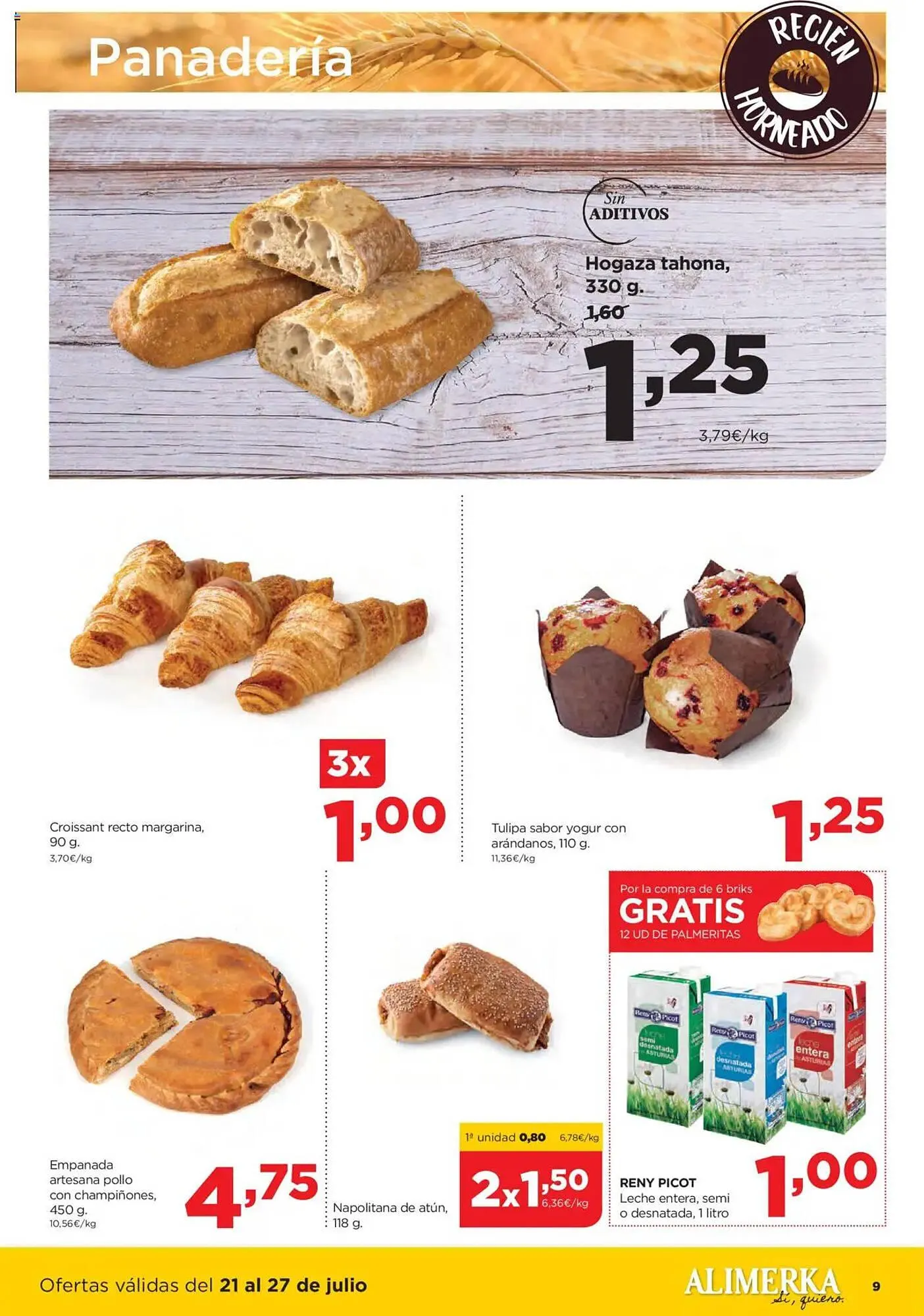 Catálogo de Folleto Alimerka 21 de julio al 27 de julio 2025 - Página 9