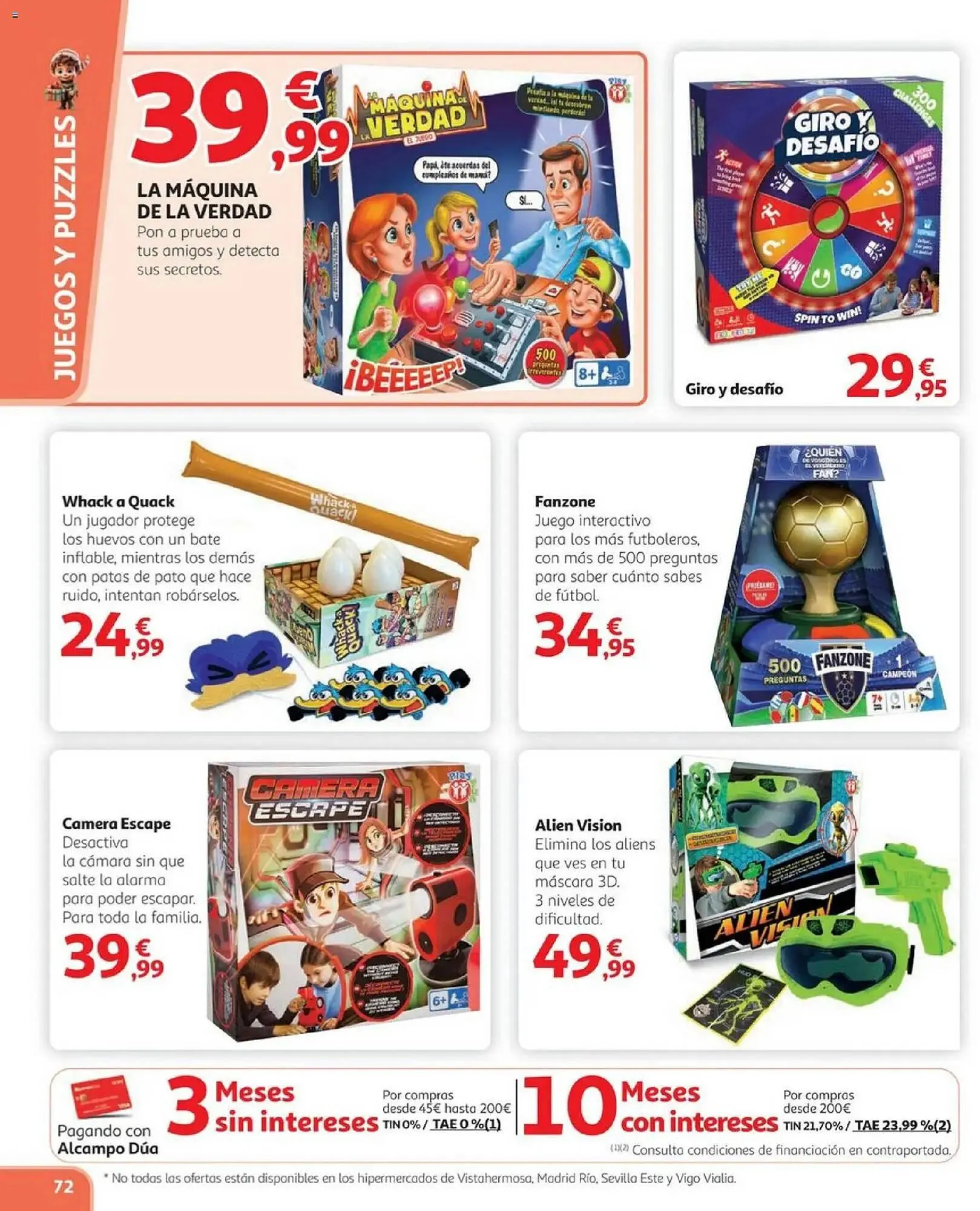 Catálogo de Folleto Alcampo 3 de noviembre al 24 de diciembre 2025 - Página 72