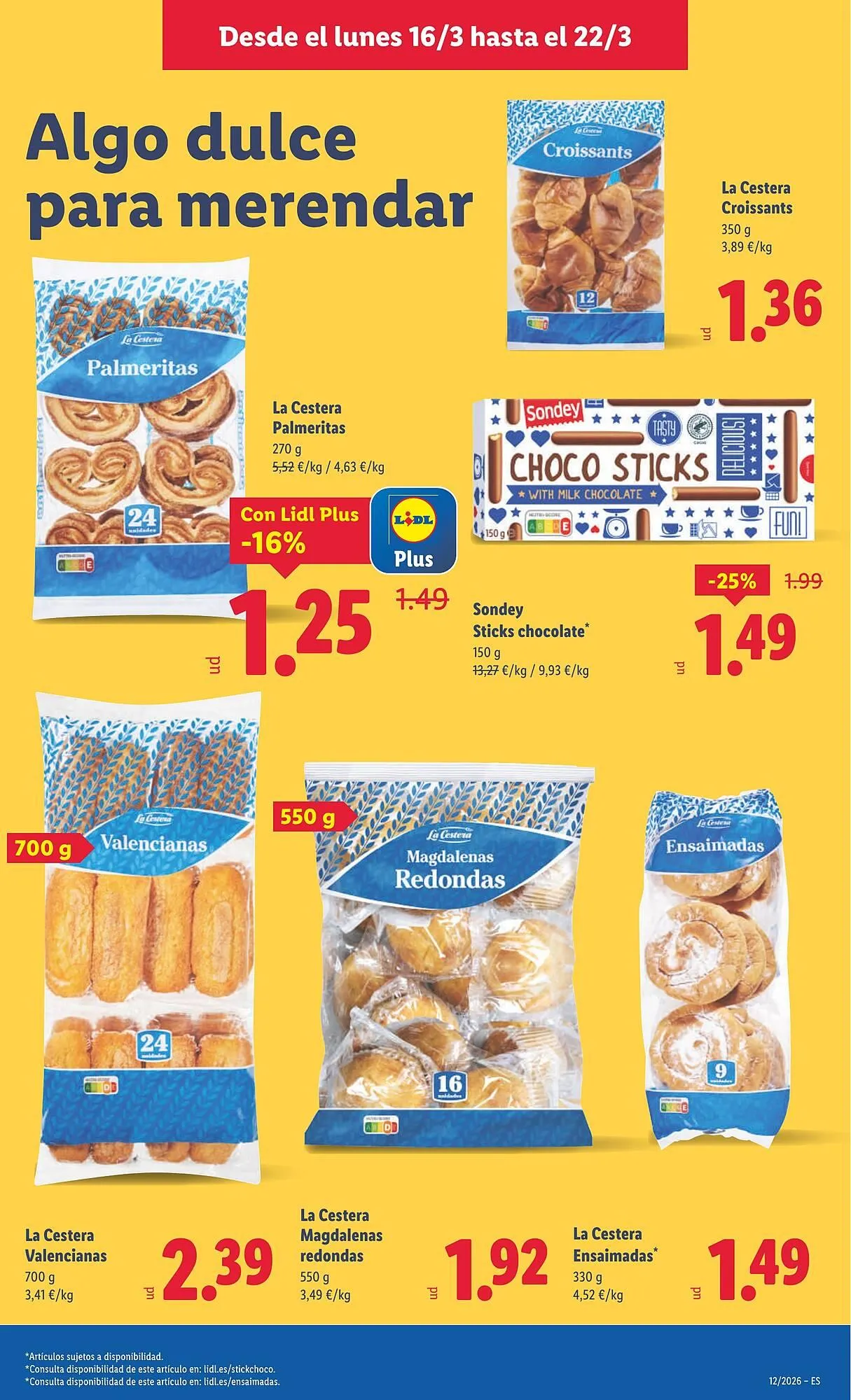 Catálogo de Catálogo Lidl 16 de marzo al 22 de marzo 2026 - Página 15