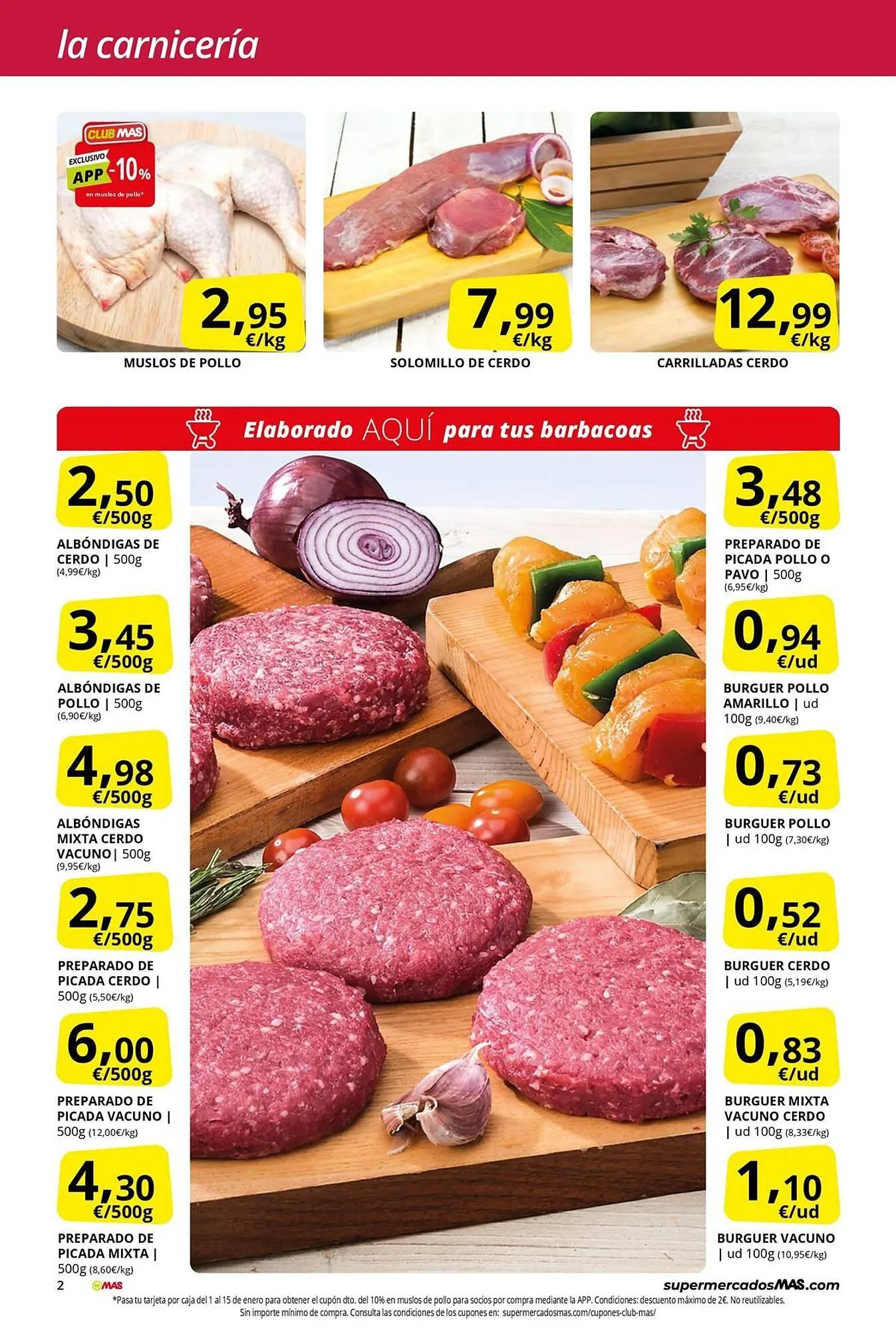 Catálogo de Folleto Supermercados MAS 8 de enero al 29 de enero 2026 - Página 2