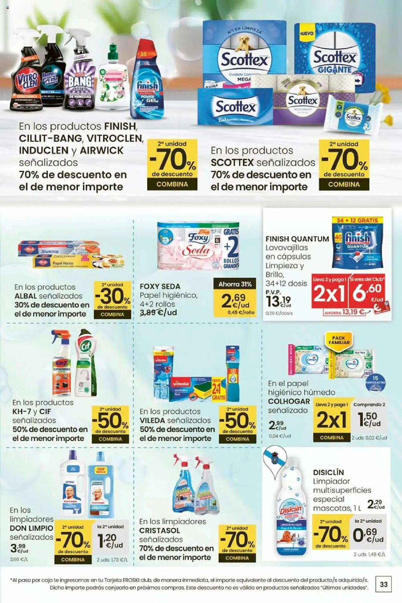 Catálogo de Folleto Eroski 29 de mayo al 10 de junio 2025 - Página 33