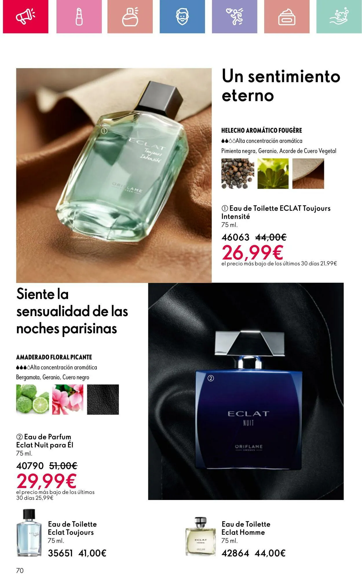 Catálogo de Oriflame Oferta actual 9 de marzo al 29 de marzo 2025 - Página 70