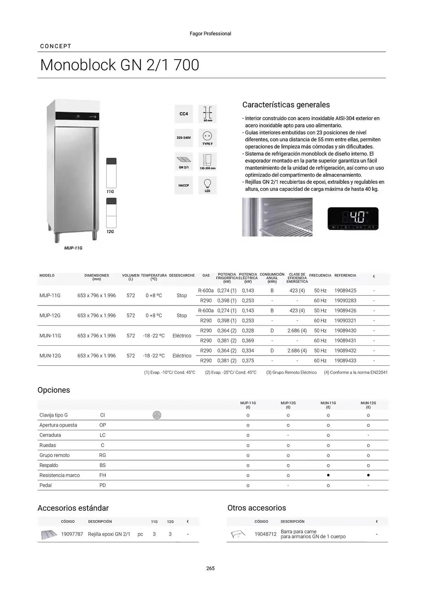 Catálogo de Folleto Fagor 3 de marzo al 1 de enero 2026 - Página 266