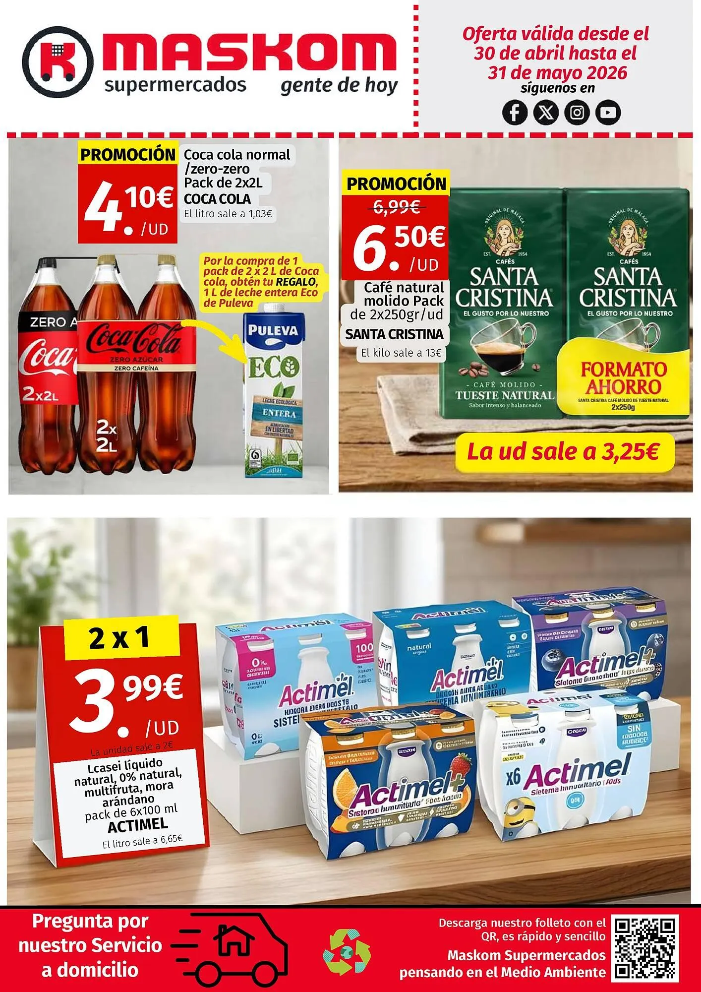 Folleto Maskom Supermercados - 1