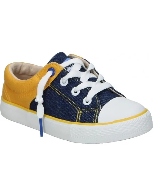 Zapatillas azul y amarillo de niño BEPPI 2189802