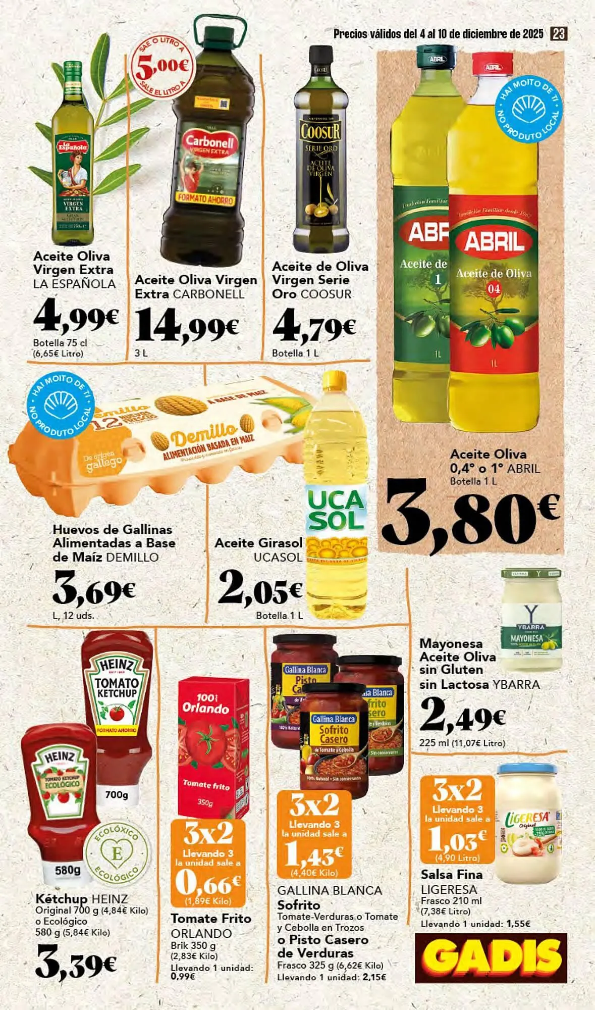 Catálogo de Folleto Gadis 4 de diciembre al 10 de diciembre 2025 - Página 23