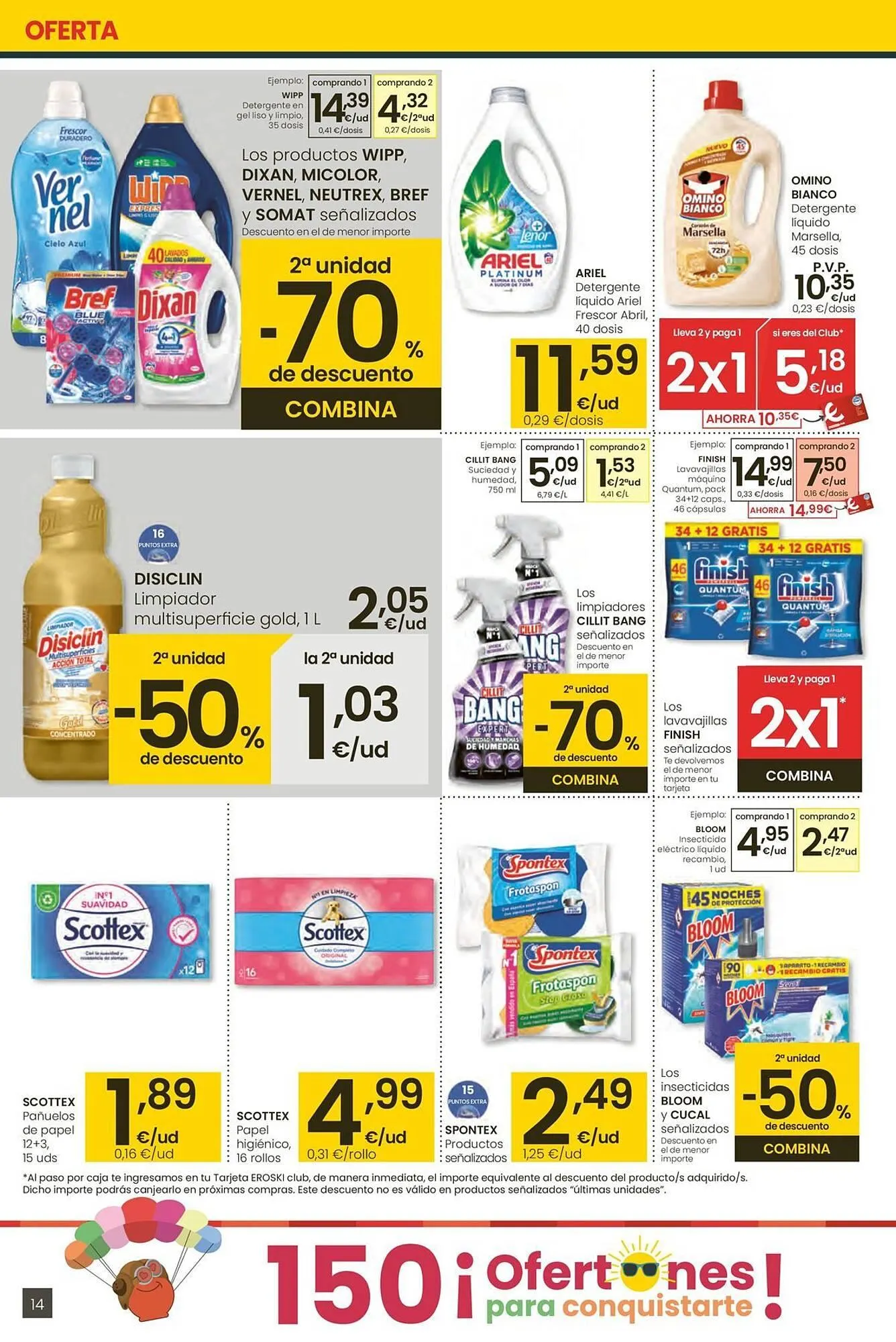 Catálogo de Folleto Eroski 3 de julio al 15 de julio 2025 - Página 14