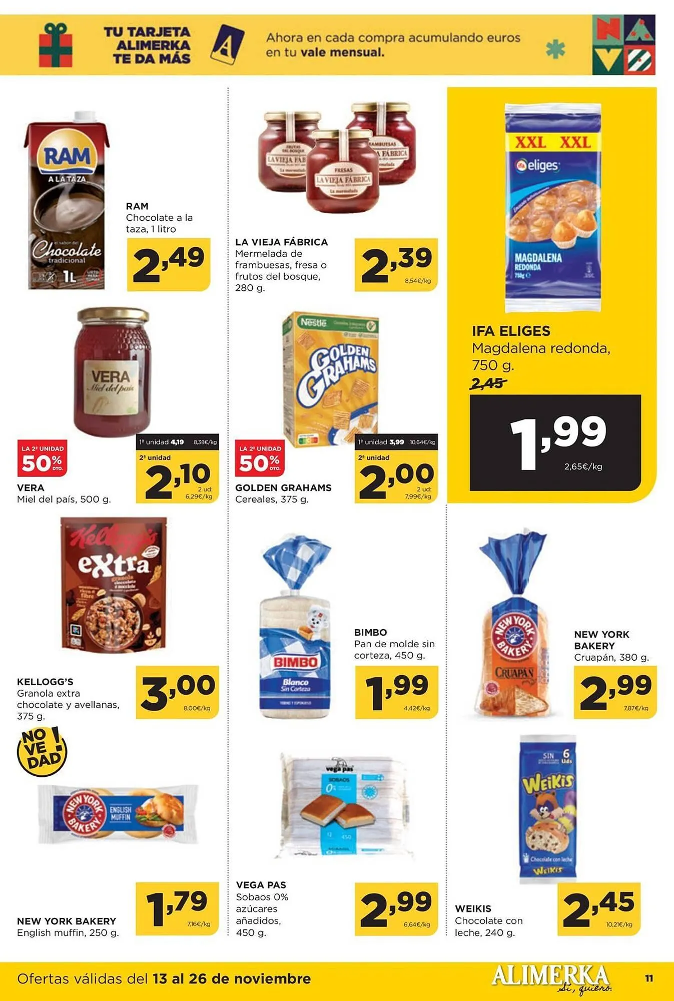 Catálogo de Folleto Alimerka 13 de noviembre al 26 de noviembre 2025 - Página 13