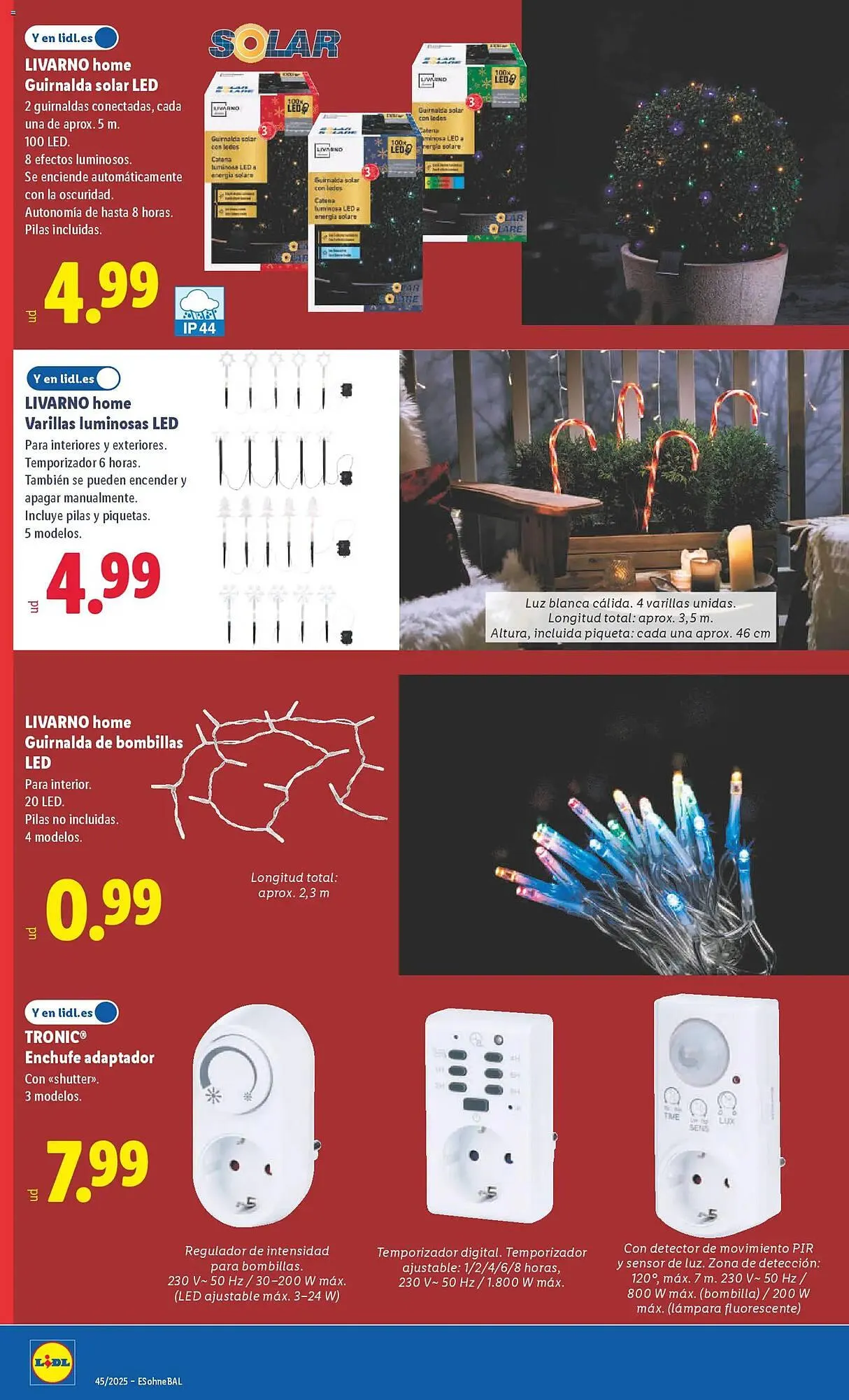 Catálogo de Catálogo Lidl 3 de noviembre al 9 de noviembre 2025 - Página 26
