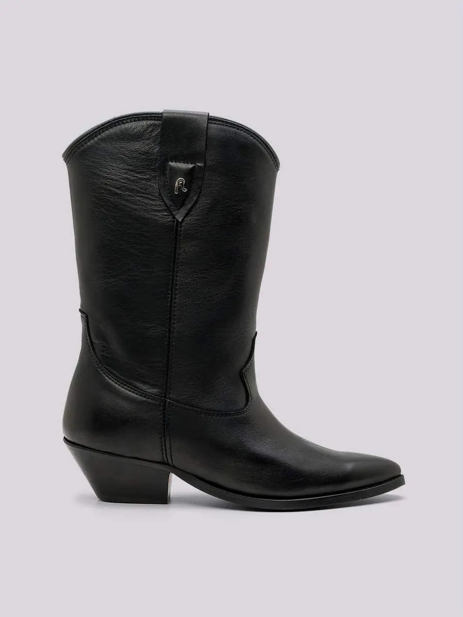 Botas texanas de piel Nymes