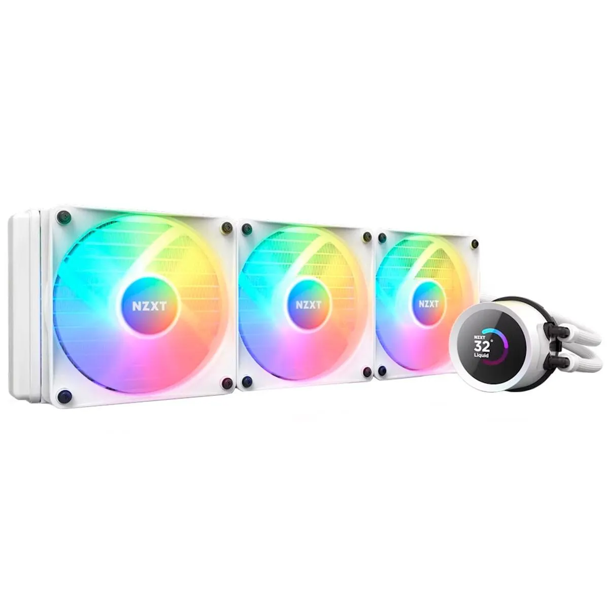 REFRIGERACIÓN LÍQUIDA NZXT KRAKEN 360 RGB RL-KR360-W1