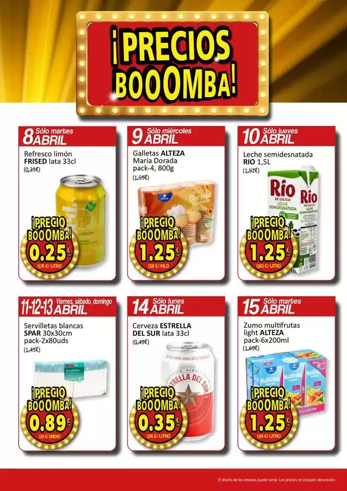 Catálogo de Cada día 1 Precio Bomba descúbrelo en el interio 1 de abril al 15 de abril 2025 - Página 3