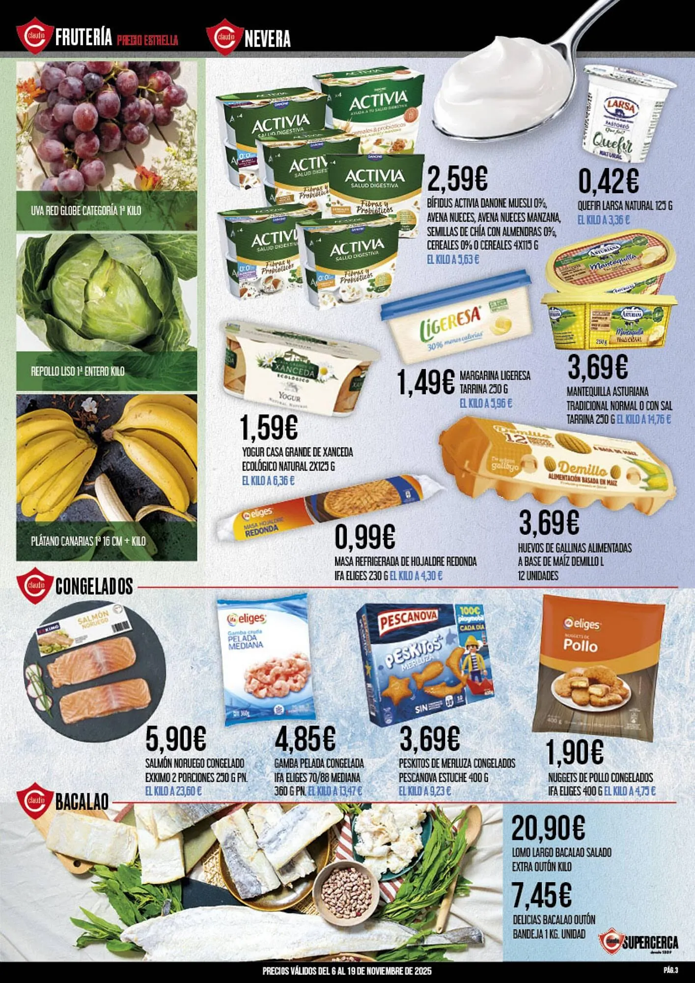 Catálogo de Folleto Claudio 6 de noviembre al 19 de noviembre 2025 - Página 3