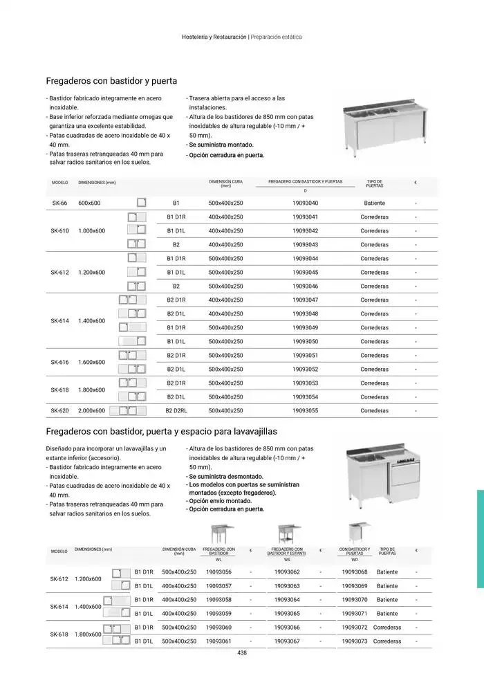 Catálogo de Catálogo Hostelería y Restauración 3 de marzo al 3 de junio 2025 - Página 439