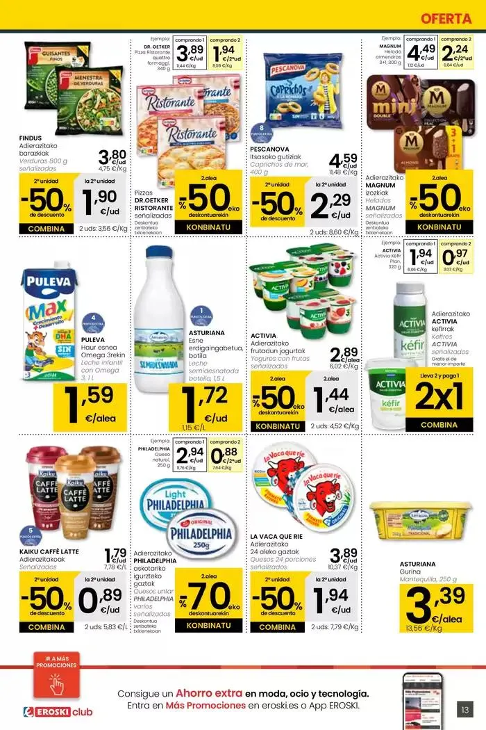 Catálogo de AUKERA OFERTA EROSKI CENTER 15 de mayo al 28 de mayo 2025 - Página 13