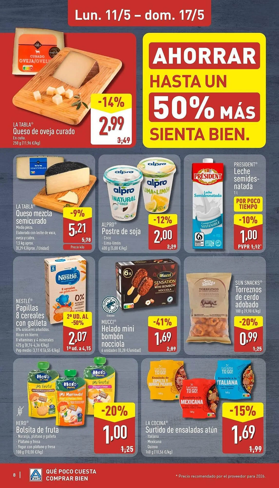 Catálogo de Folleto ALDI 11 de mayo al 17 de mayo 2026 - Página 8