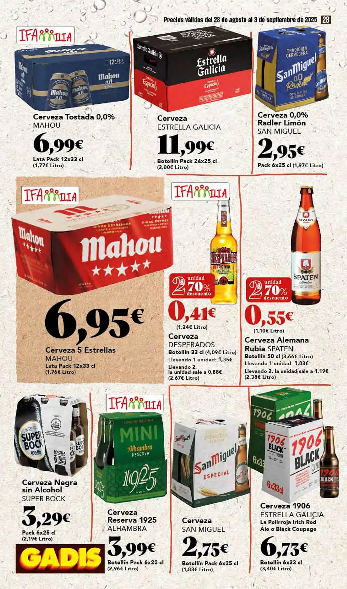 Catálogo de Folleto Gadis 28 de agosto al 3 de septiembre 2025 - Página 28