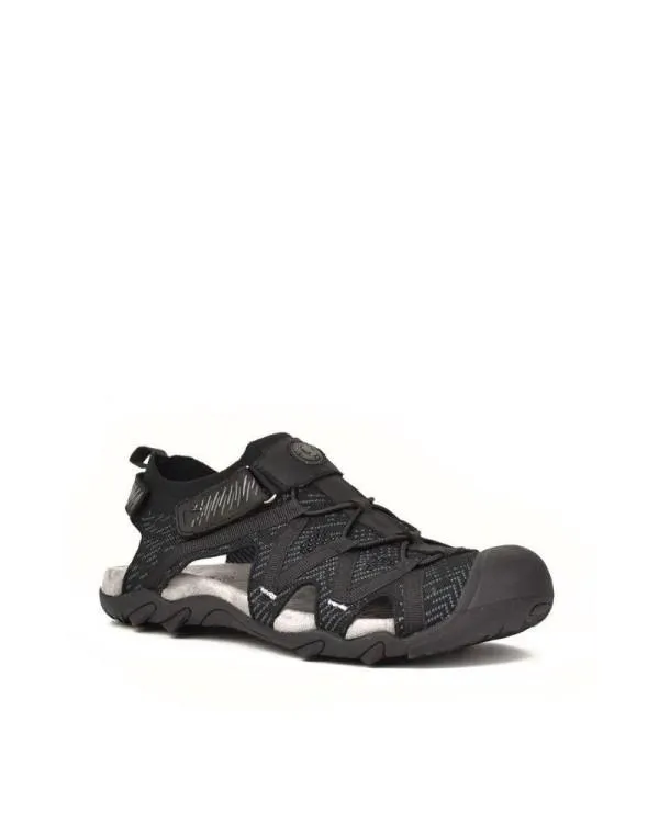 Sandalias Abiertas Hombre Negro T604 1