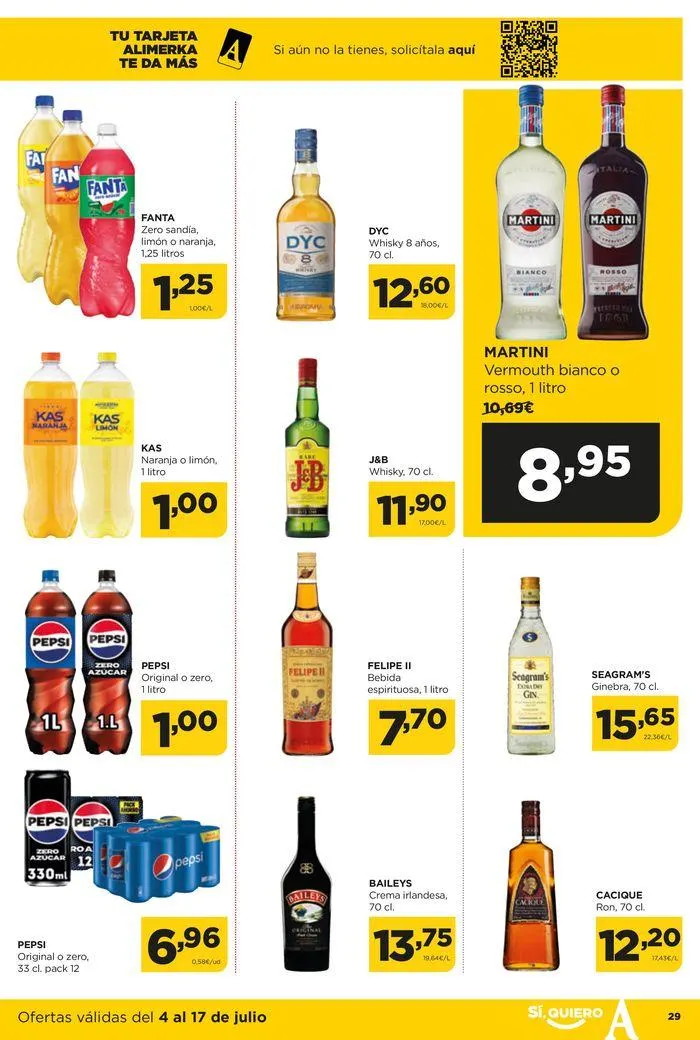 Catálogo de Catálogo Alimerka 4 de julio al 17 de julio 2024 - Página 30