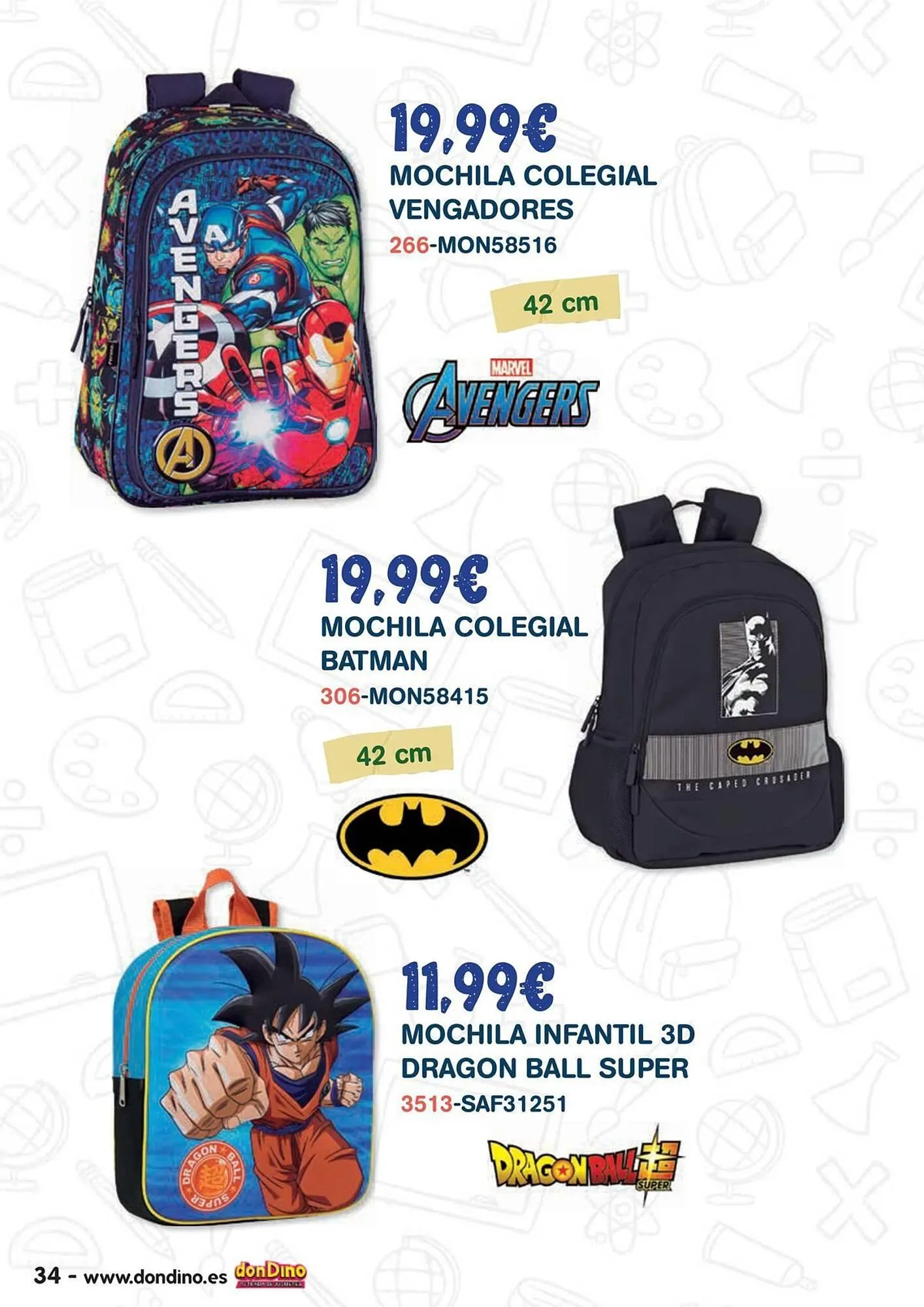 Catálogo de Folleto Don Dino 8 de agosto al 30 de octubre 2025 - Página 34