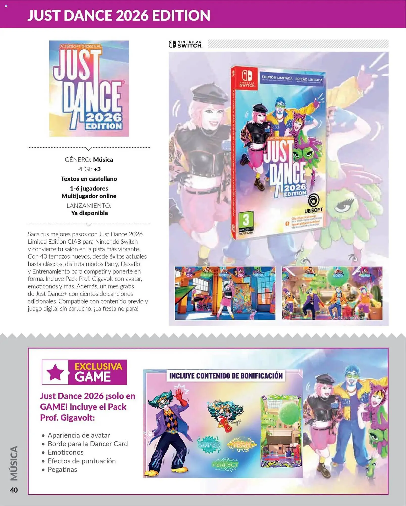Catálogo de Folleto Game 3 de diciembre al 31 de enero 2026 - Página 40