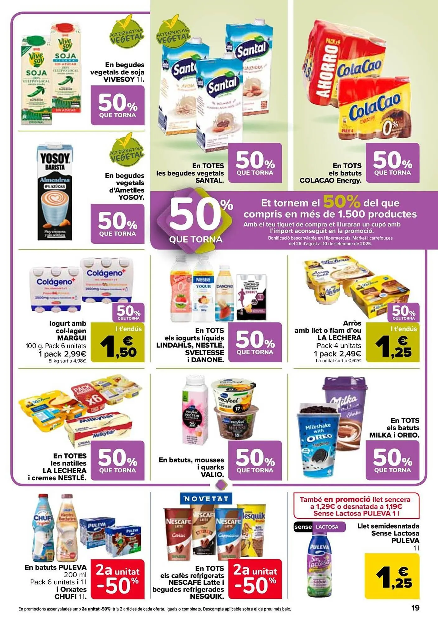 Catálogo de Folleto Carrefour 8 de agosto al 25 de agosto 2025 - Página 19