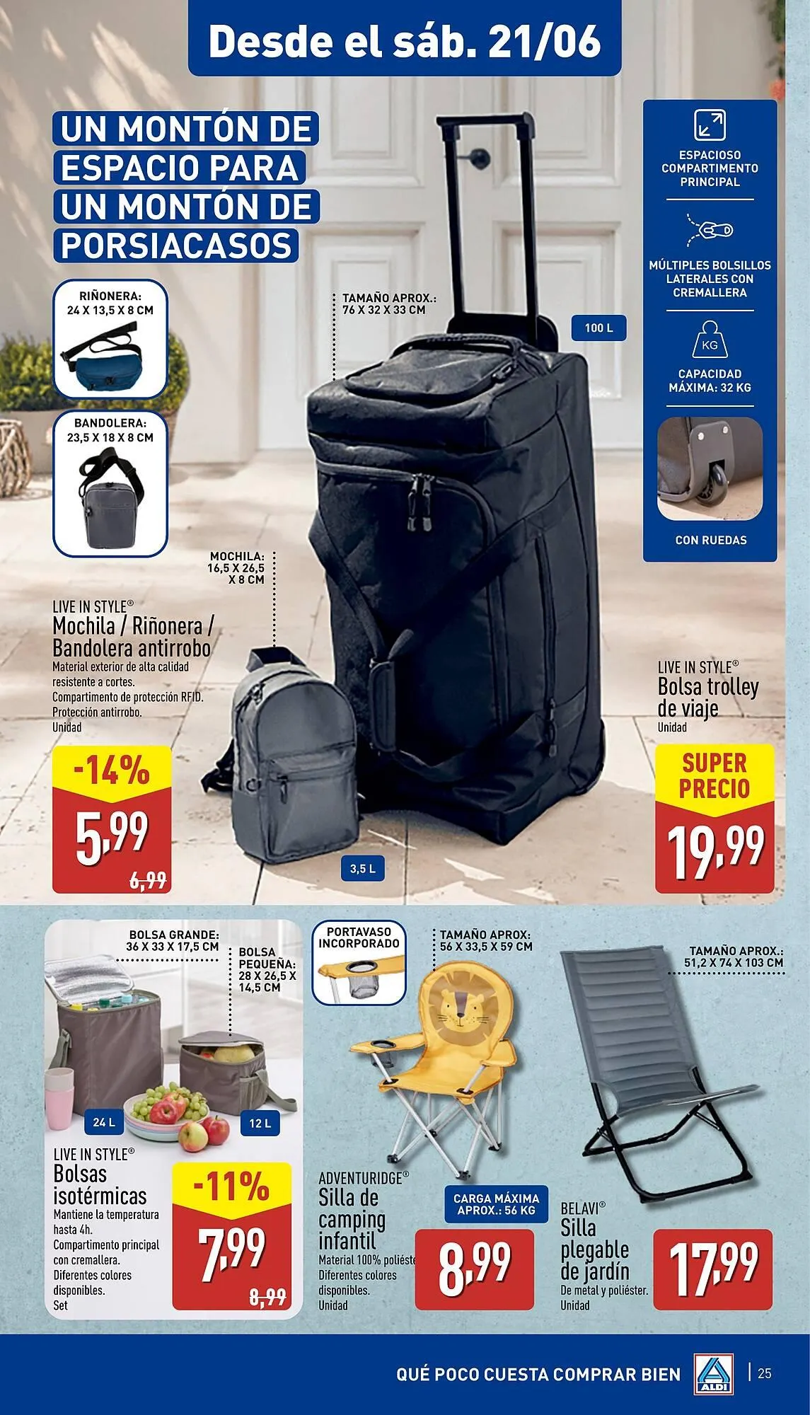 Catálogo de Folleto ALDI 16 de junio al 22 de junio 2025 - Página 25