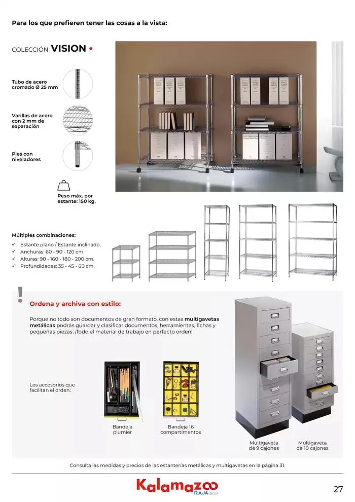 Catálogo de Mobiliario de Oficina 27 de marzo al 31 de diciembre 2025 - Página 27