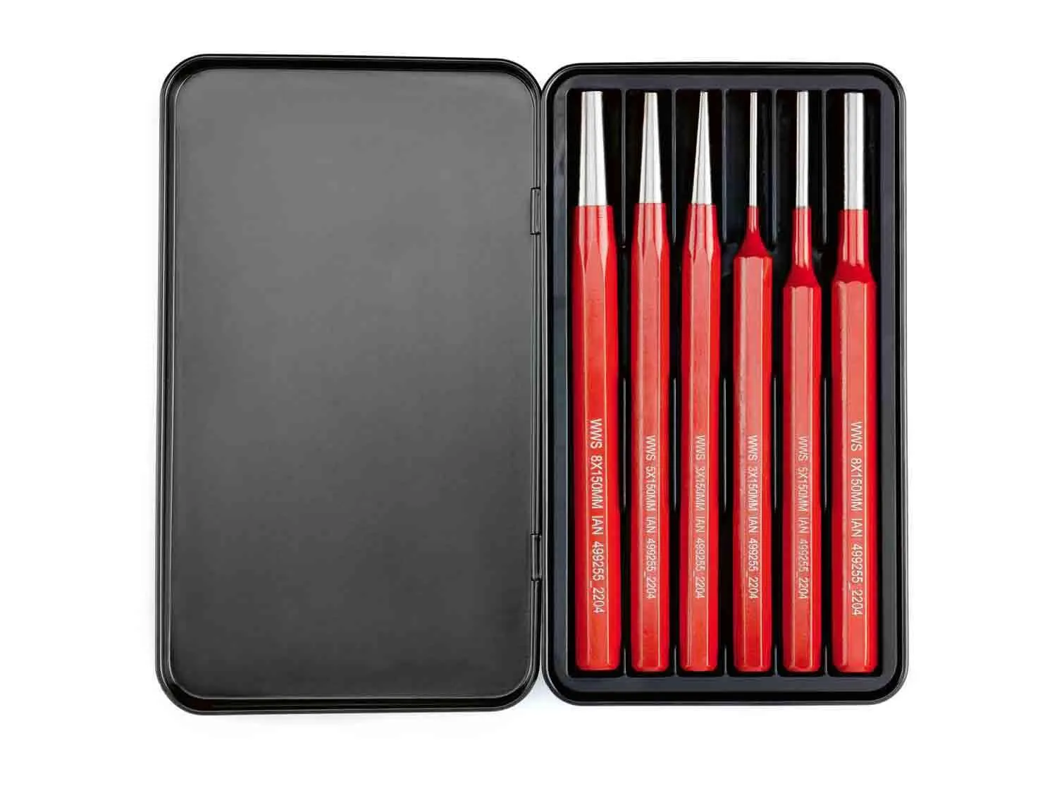 Set de herramientas de cantería 6 pzs