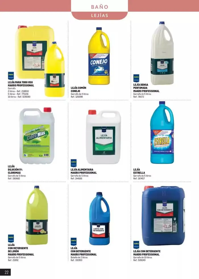 Catálogo de Catálogo Limpieza 14 de marzo al 31 de diciembre 2025 - Página 22