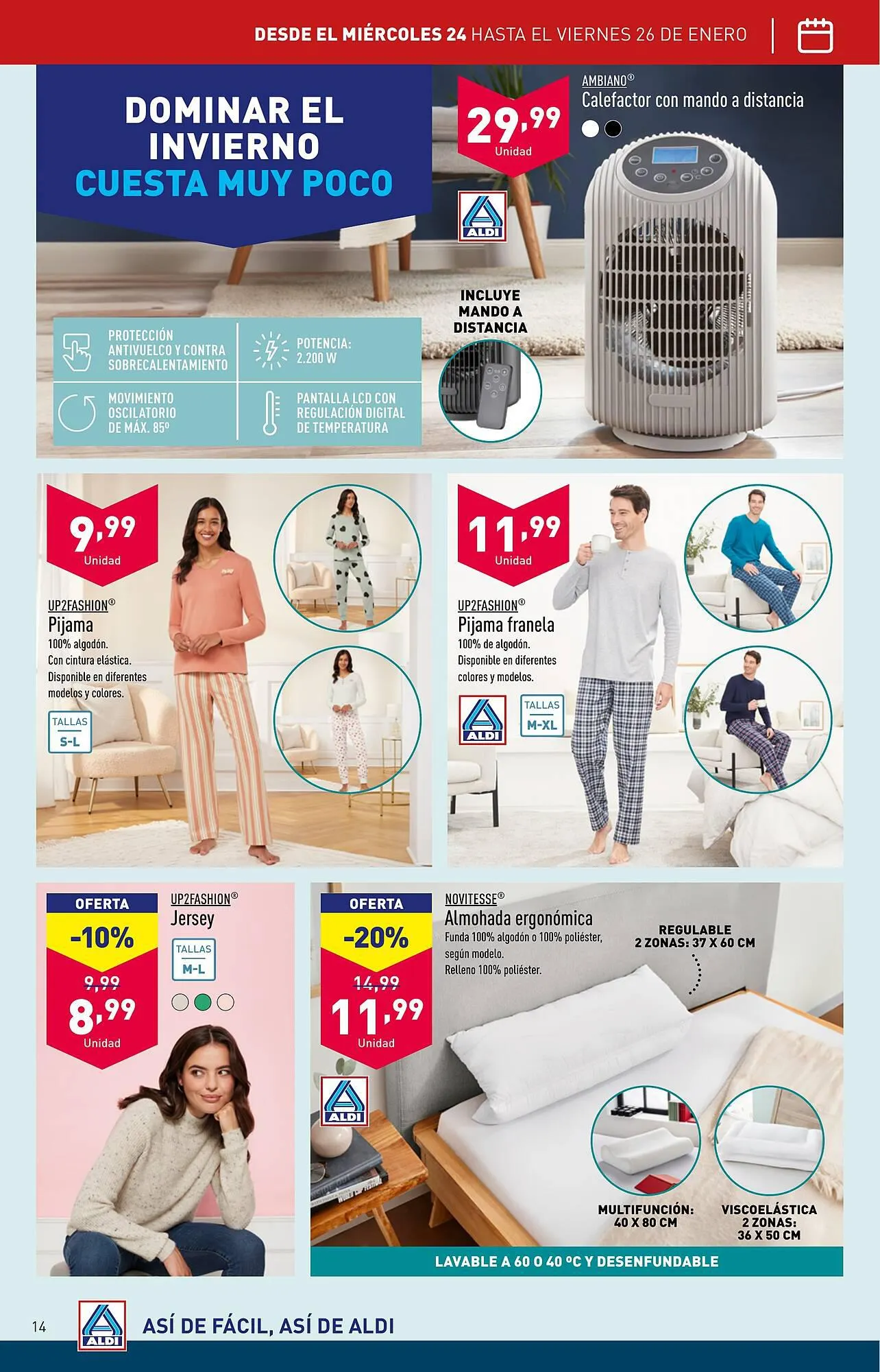 Catálogo de Folleto ALDI 24 de enero al 30 de enero 2024 - Página 14