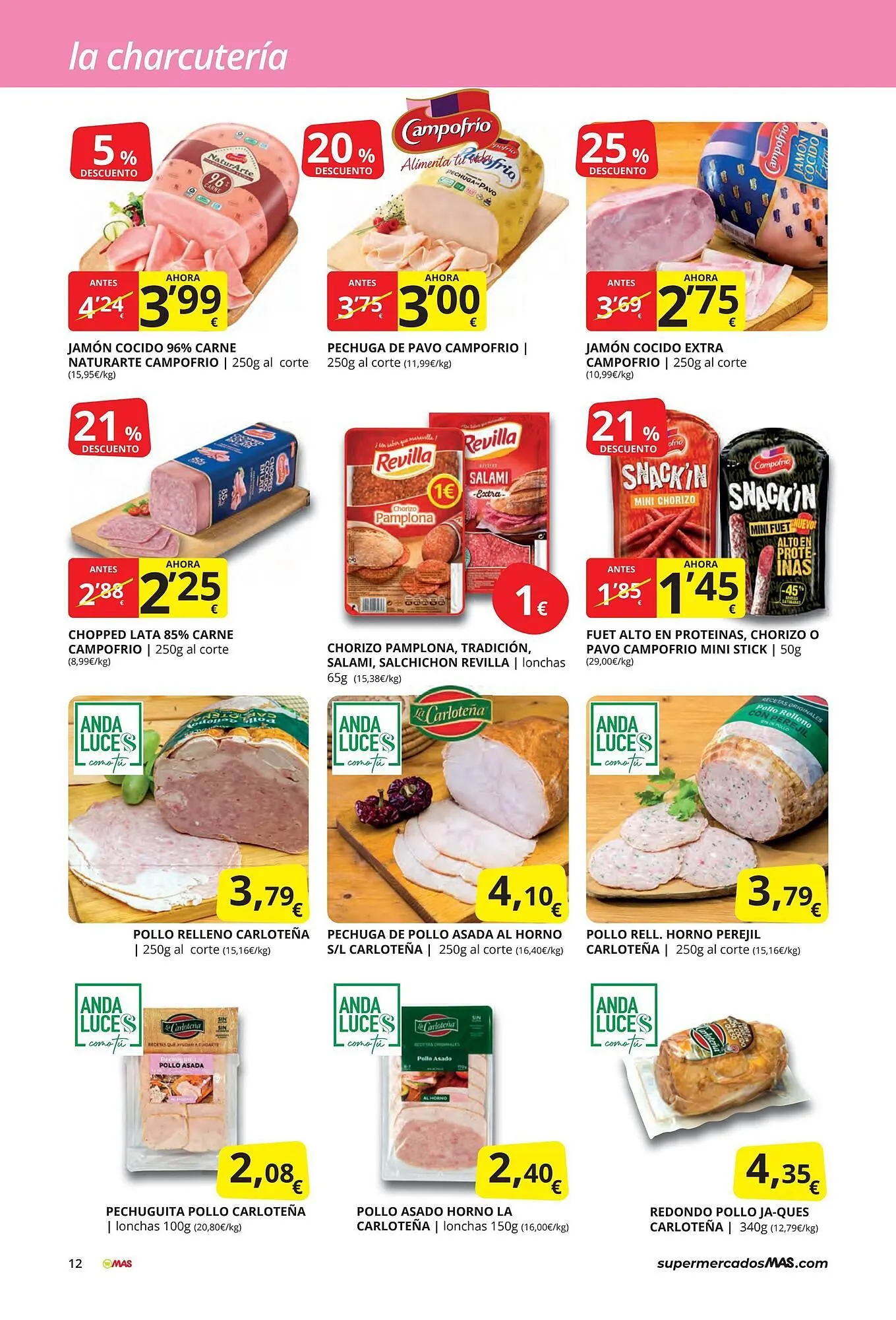 Catálogo de Folleto Supermercados MAS 30 de mayo al 26 de junio 2025 - Página 12