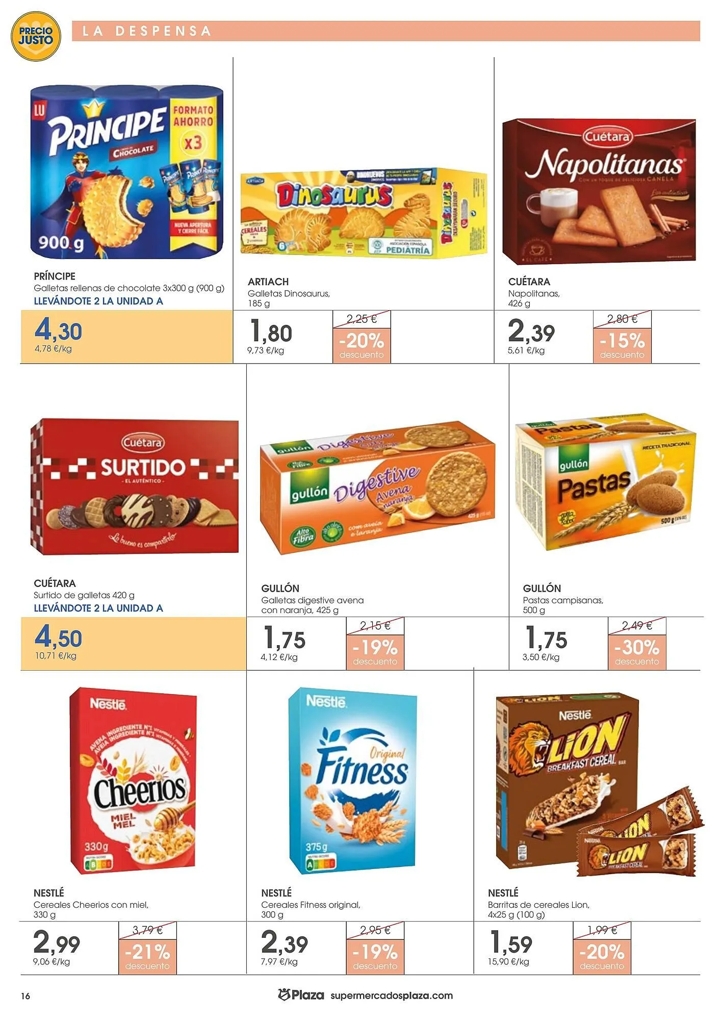 Catálogo de Folleto Supermercados Plaza 8 de mayo al 28 de mayo 2025 - Página 16