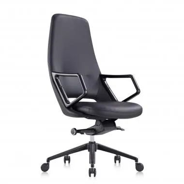 Sillón oficina de diseño Dortmund, mecanismo relax, aluminio - No disponible