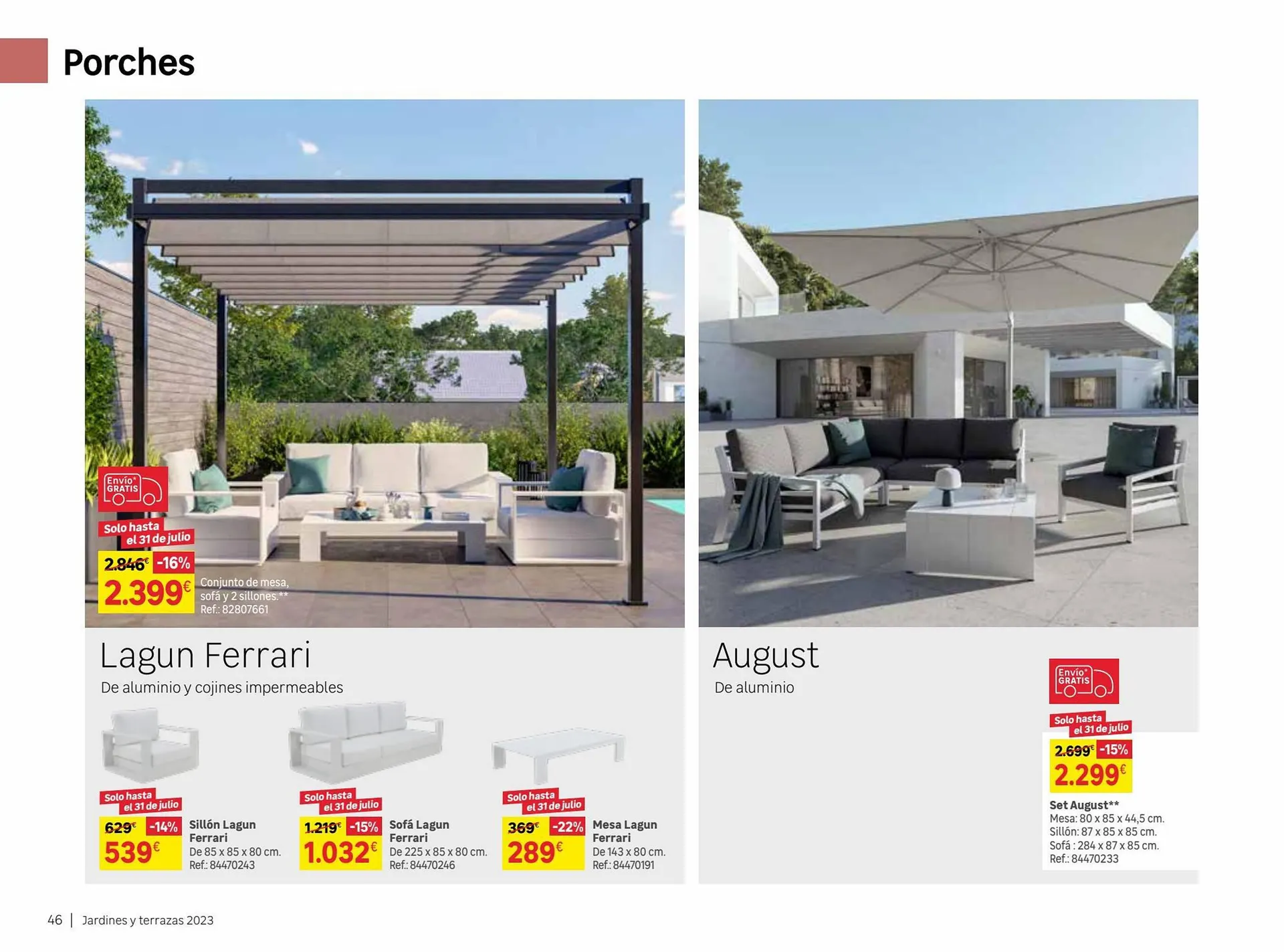 Catálogo de Folleto Leroy Merlin 9 de junio al 31 de julio 2023 - Página 46